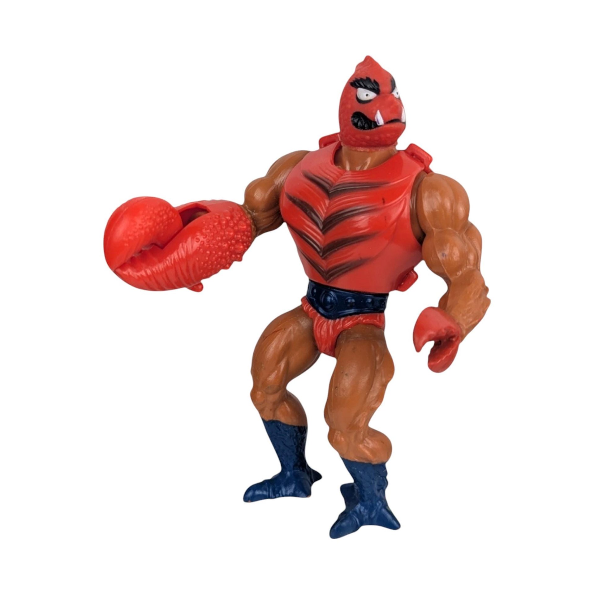 Vintage Masters of the Universe Action Figures, Man-E-Faces, Whiplash, Jitsu, Clawful, 1980s MOTU Toys, Collectible Figures