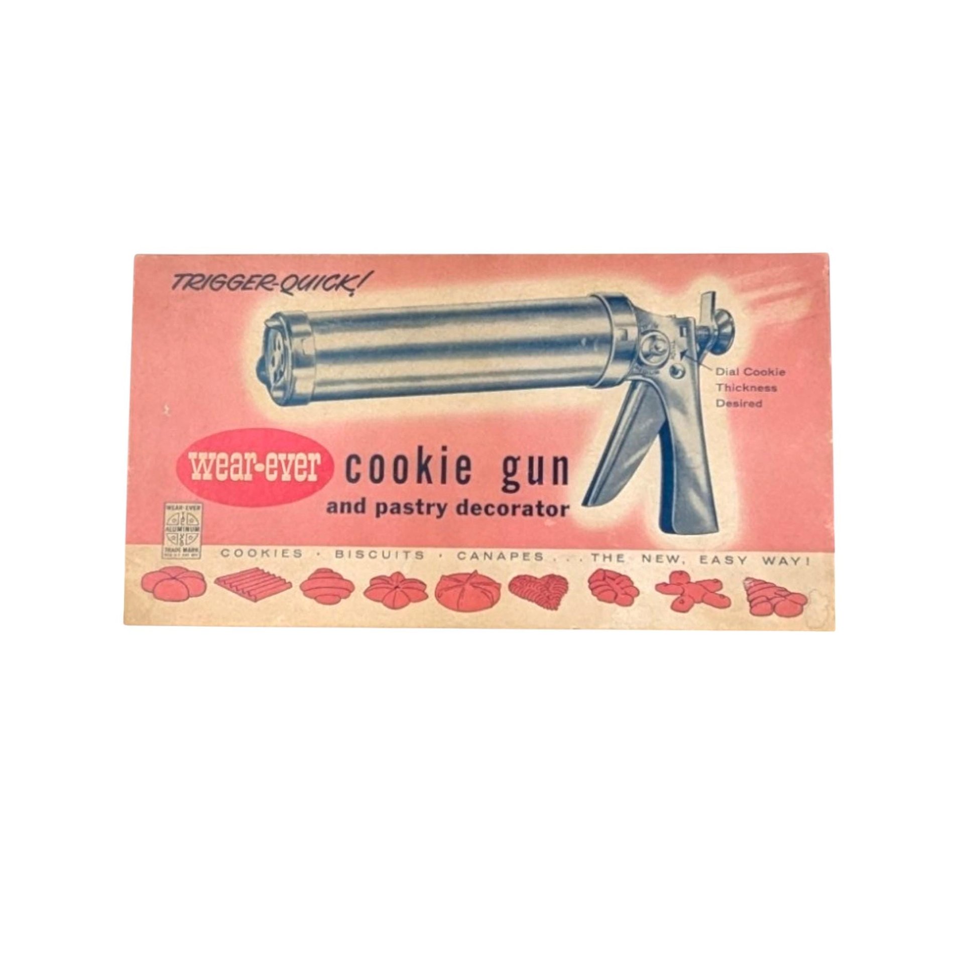 Vintage Wear-Ever Cookie Gun, Pastry Decorator, Baking Tool, Cookie Press, Retro Kitchen Gadget, Collectible Kitchenware