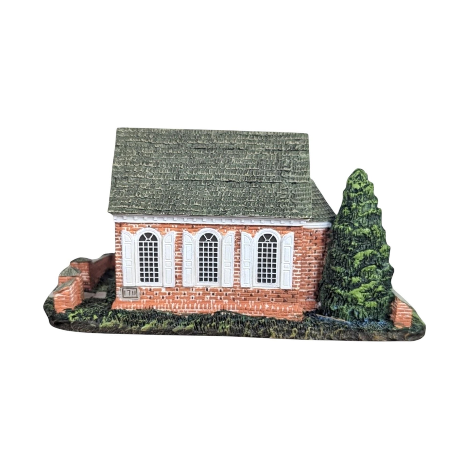 1992 Hawthorne Eastbrook Church | LeVan | Cottage Village Figure | Collectible Christmas Village | Vintage Holiday Decor
