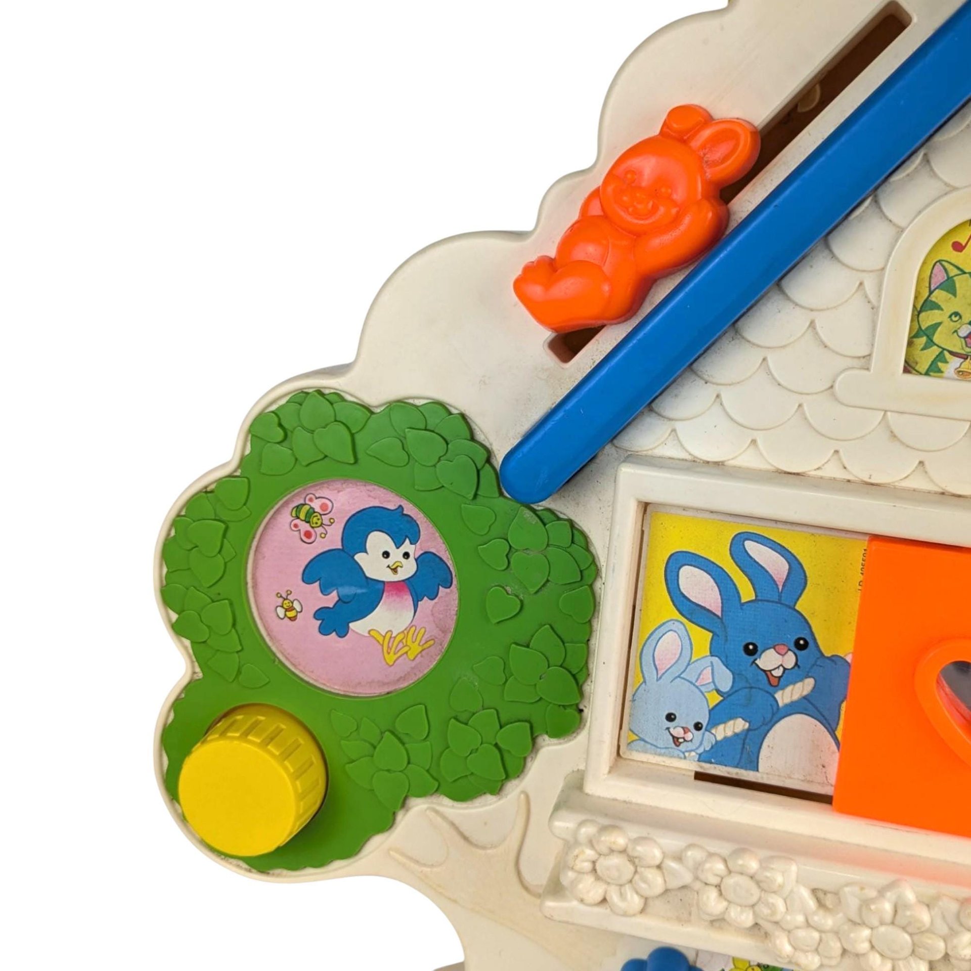 Vintage Fisher-Price Musical Activity Center, Crib Toy, Baby Activity Toy, 1970s Toy, Musical Toy, Baby Shower Gift, Nursery Decor