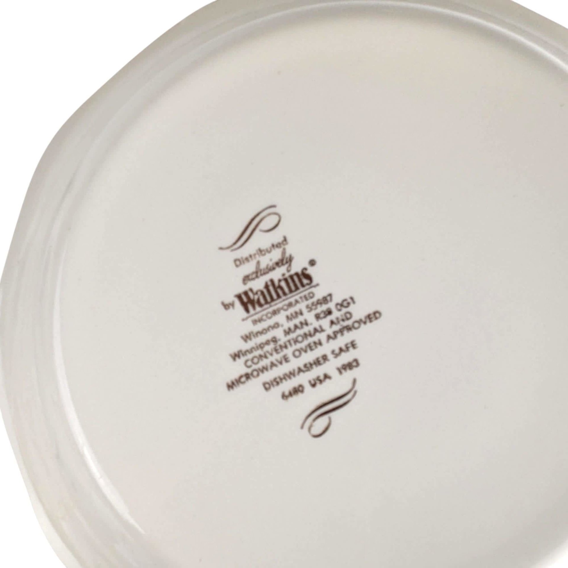 Vintage Watkins Pie Plates, Set of 2, German Apple Kuchen, Christmas Wish Recipe, Collectible Kitchenware, Baking Dish