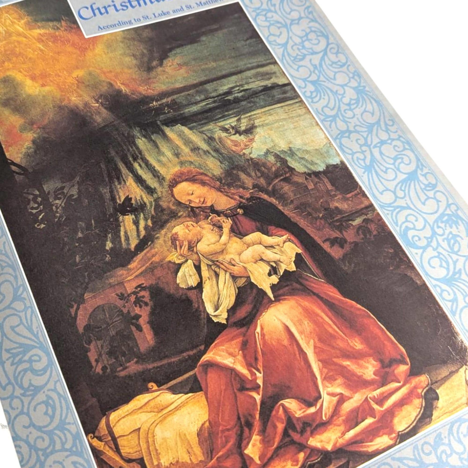 Vintage 1980s Christmas Literature Art Annuals Set of 3 Holiday Reading