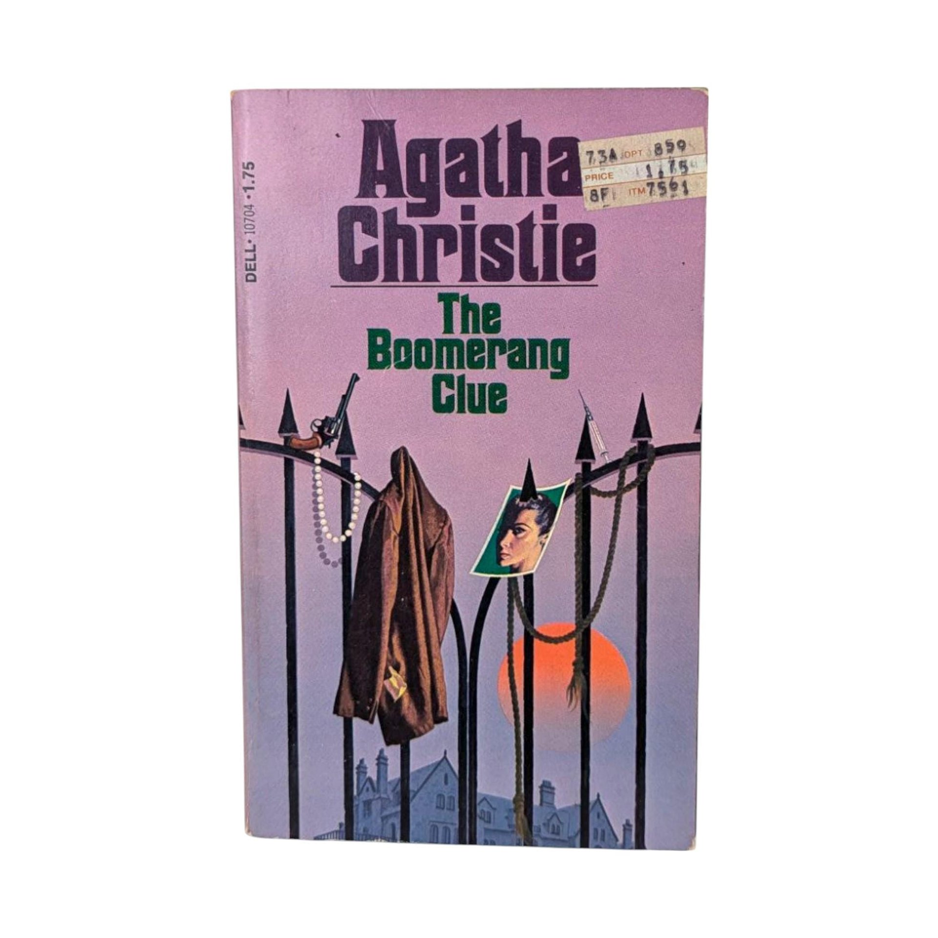 Vintage Agatha Christie Softcover Book Set 4 Mystery Novels Gift for Reader