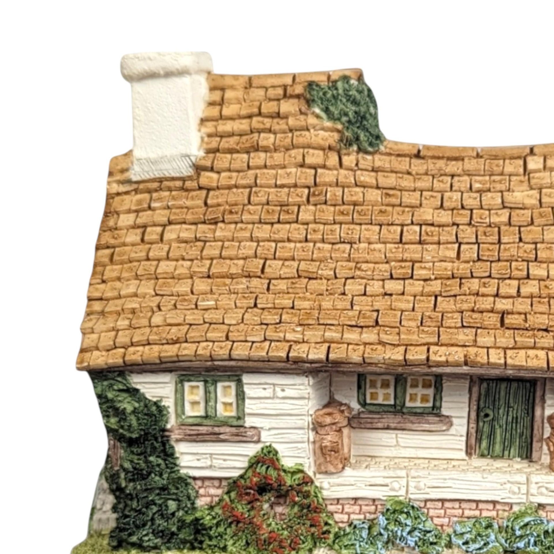 David Winter The Model Dairy Cottage | 1995 Handcrafted English Village Figurine | Collectible Miniature with Box | 4 Inches
