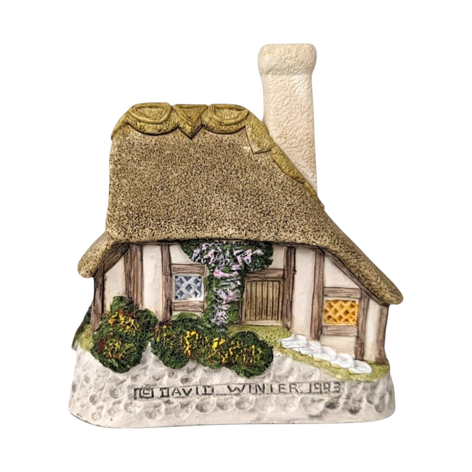 1993 David Winter Cottage "Crystal Cottage" | Signed | with COA and Original Box