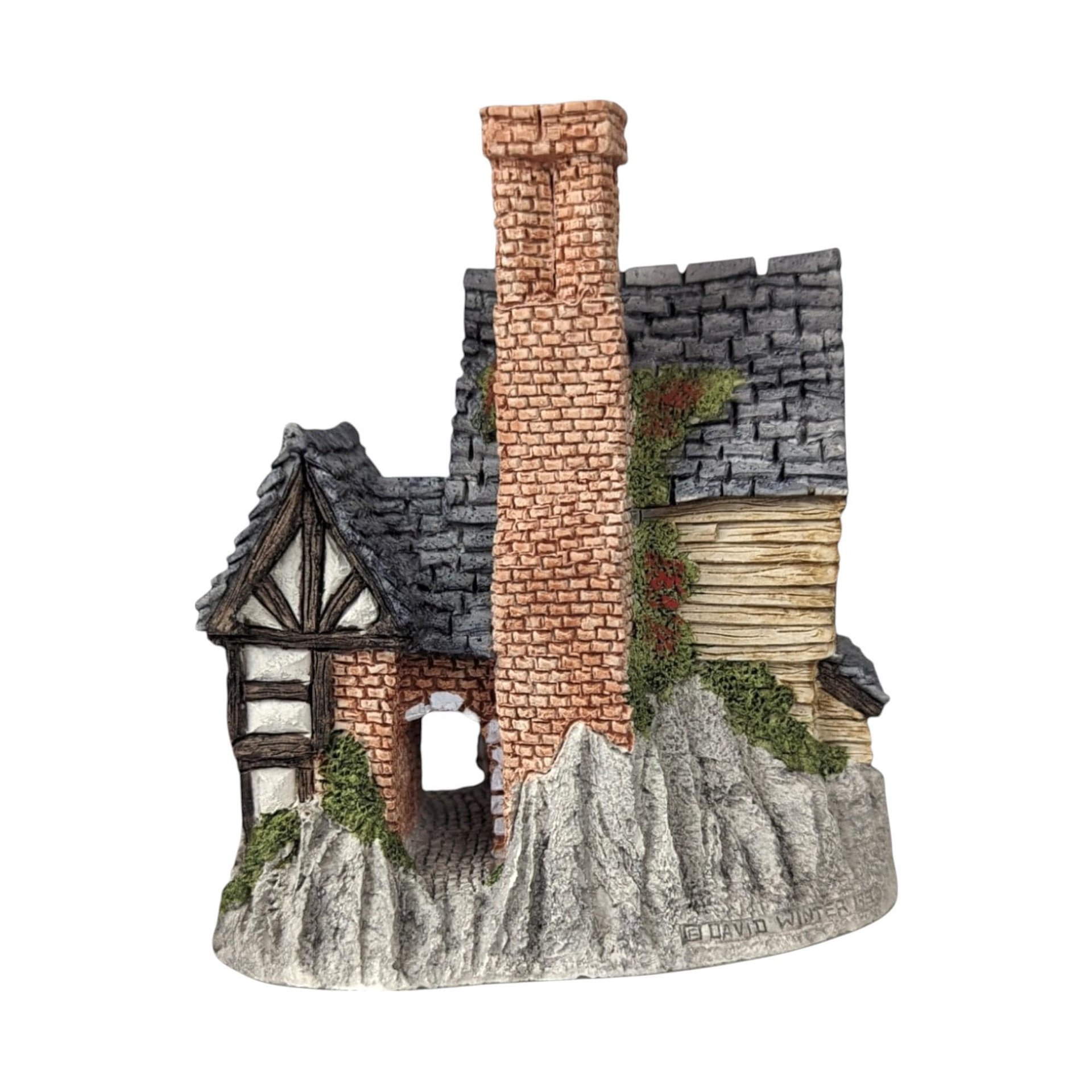 1983 David Winter Cottage "The Bakehouse" | with COA and Original Box | Vintage Collectible