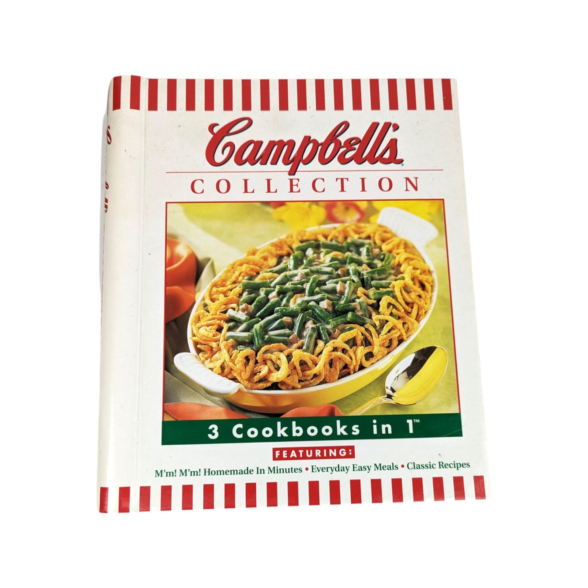 Vintage Campbell's Cookbook Collection - 5 Recipe Books - 1970s to 1990s - Soup Recipes, Classic Dishes - Gift for Home Cook