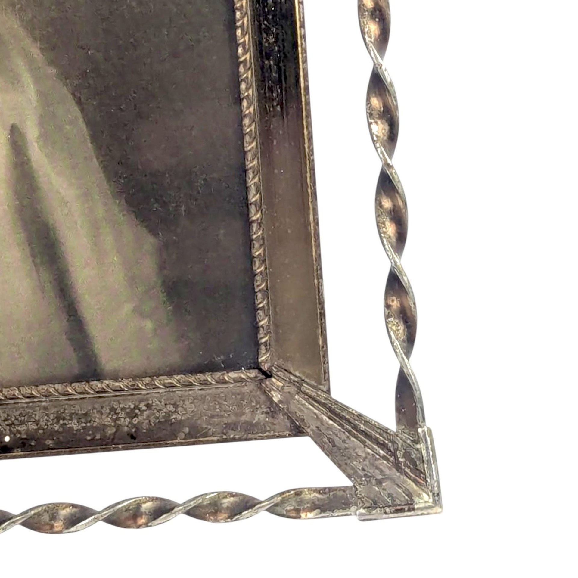 Vintage Head of Christ Print - Kriebel and Bates Religious Art - Distressed Metal Frame - Spiritual Home Decor - Gift for Devout