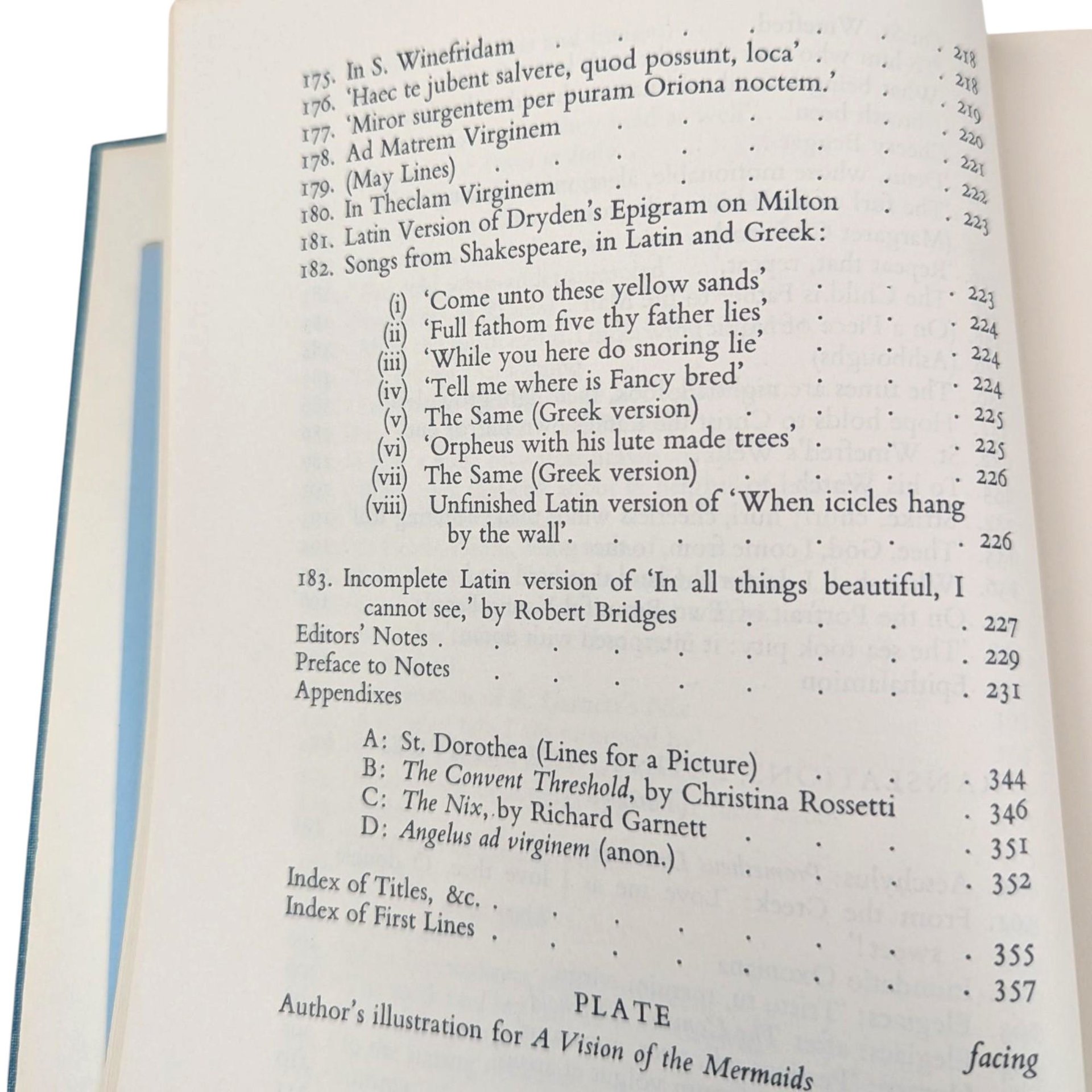 The Poems of Gerard Manley Hopkins 1967 Hardcover Book, Fourth Edition Oxford University Press, Vintage Victorian Poetry