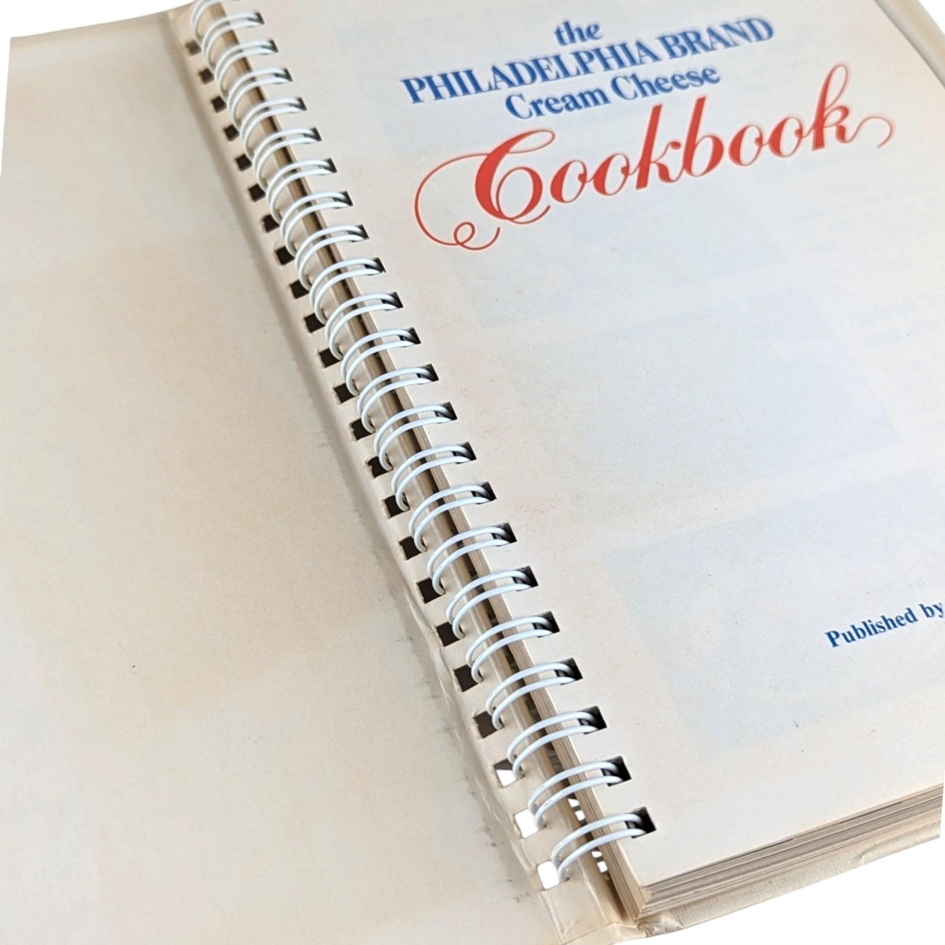 Vintage Philadelphia Cream Cheese Cookbook Pair - 1980s Recipes, Cheesecakes, Appetizers, Dips - Retro Kitchen Decor