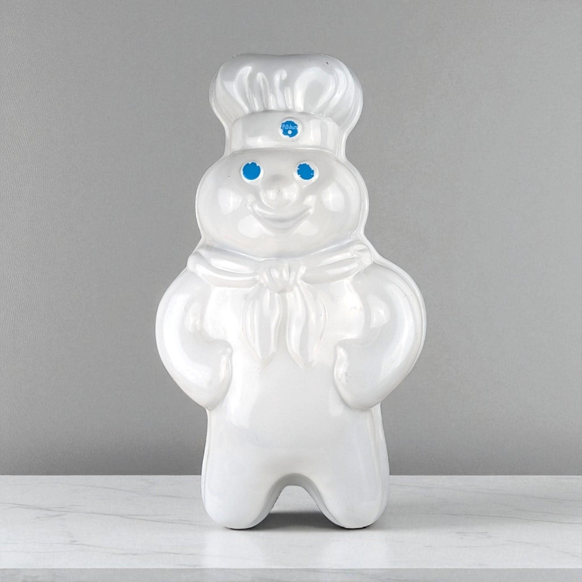 Vintage Pillsbury Dough Boy Cake Pan, 15 Inch Collectible Baking Mold
