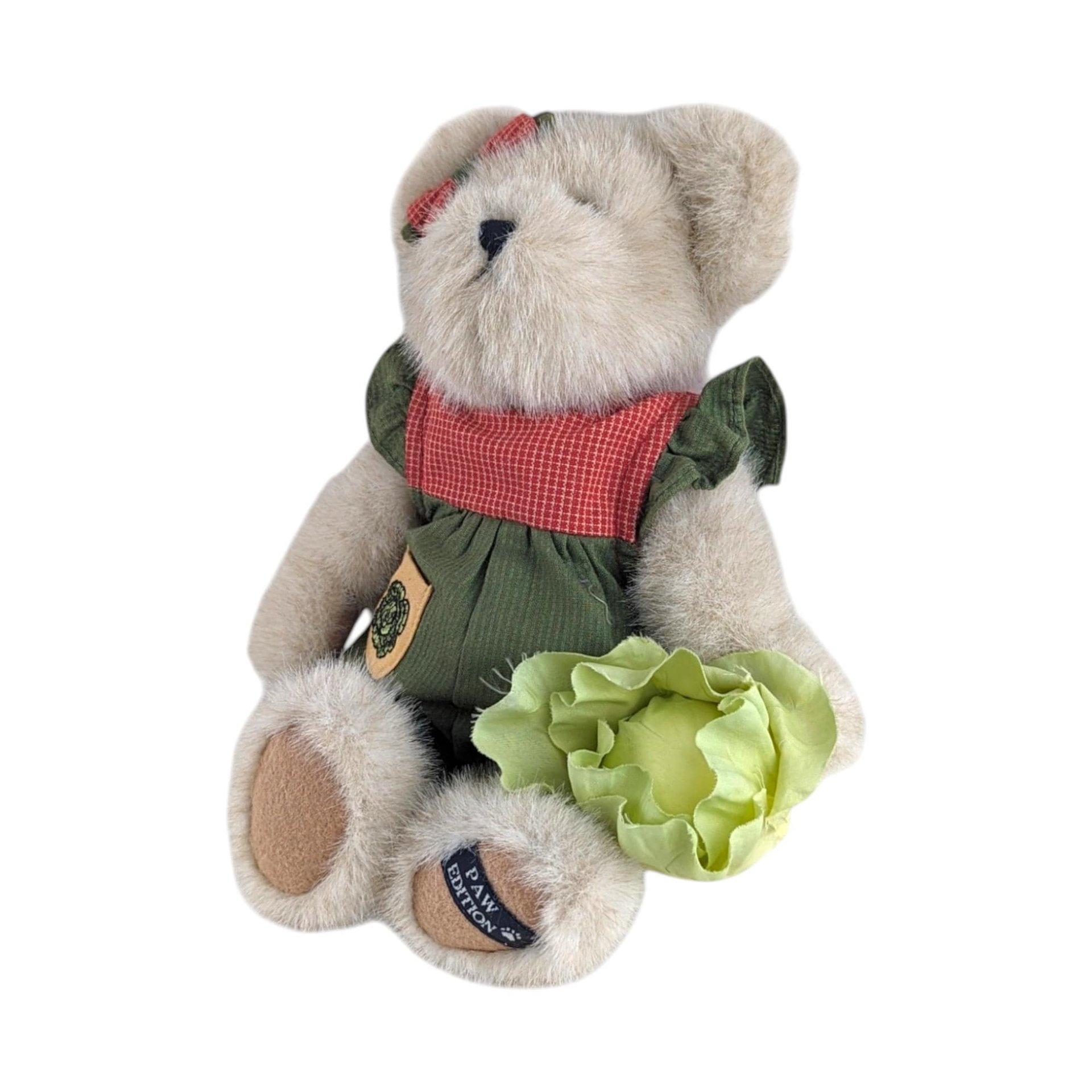 Boyds Bear, Letti McVeggie, Plush Bear, 10" Bear, Collectible Bear, Plush Toy, Gift for Collector