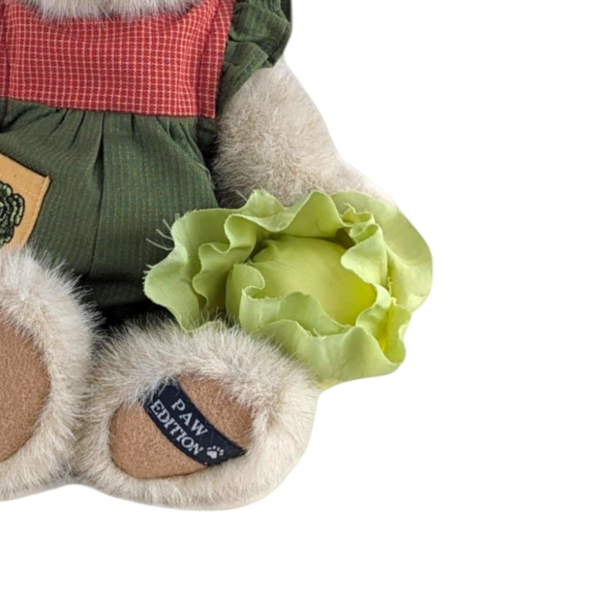 Boyds Bear, Letti McVeggie, Plush Bear, 10" Bear, Collectible Bear, Plush Toy, Gift for Collector