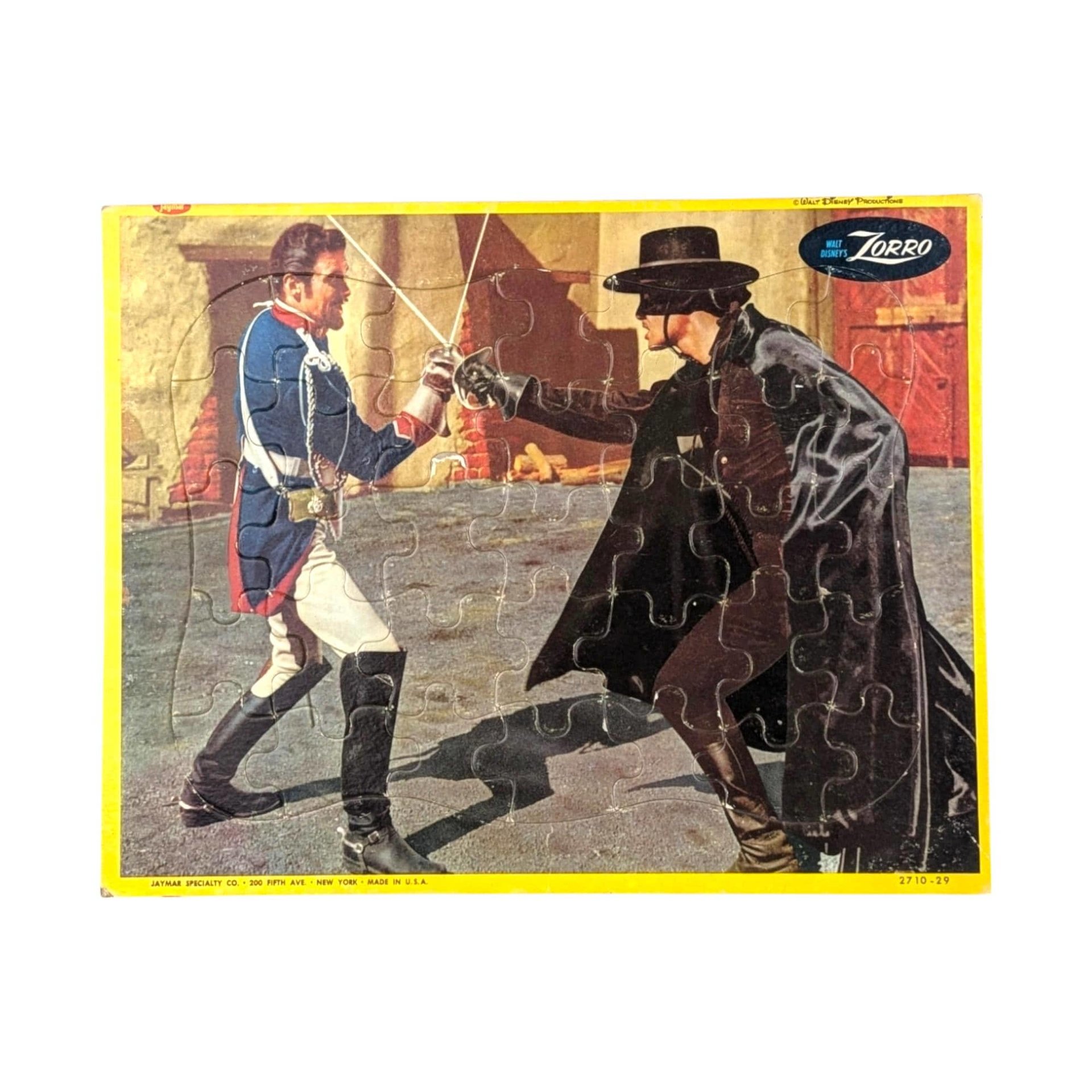 Vintage Preschool Tray Puzzles, 1960s Whitman Circus, Elephant, Kangaroo Puzzles, Jaymar Zorro Puzzle, Kids Room Decor, Nostalgic Toys