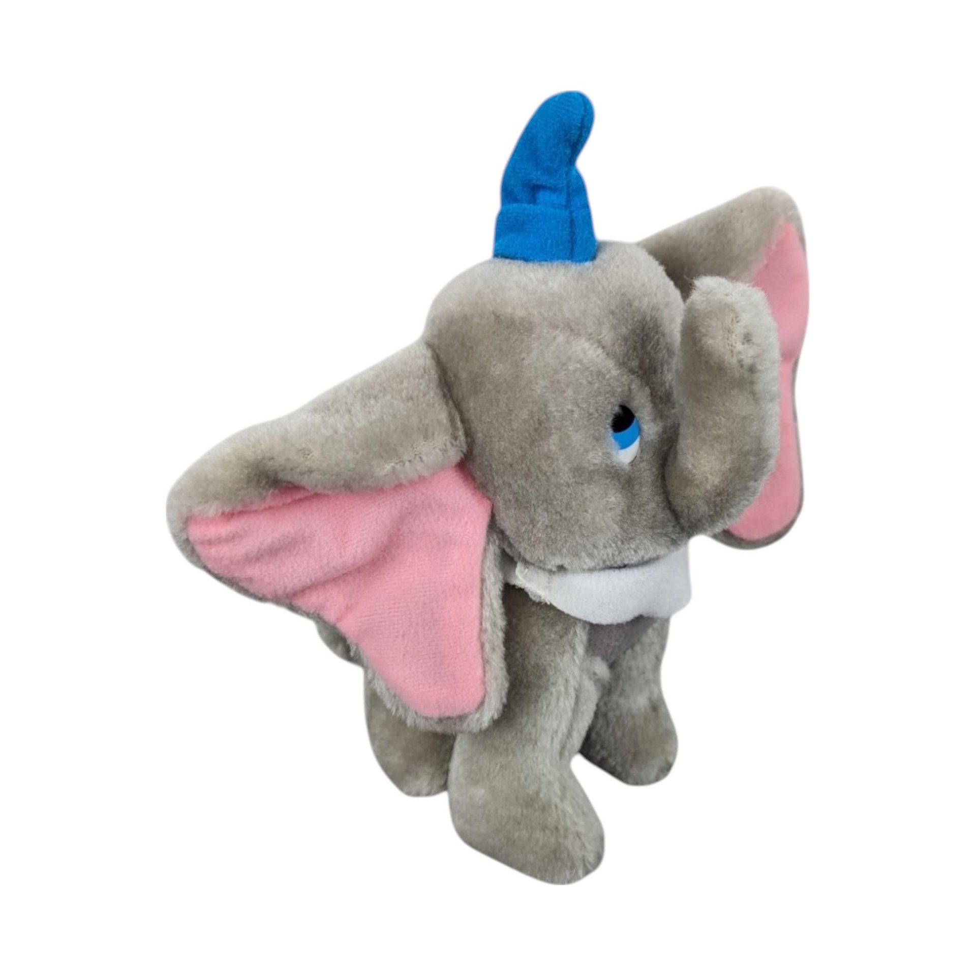 Vintage Dumbo and Thumper Plush Toys, 1980s Disney Characters, Collectible Plushies, Gift for Children, Nostalgic Toys