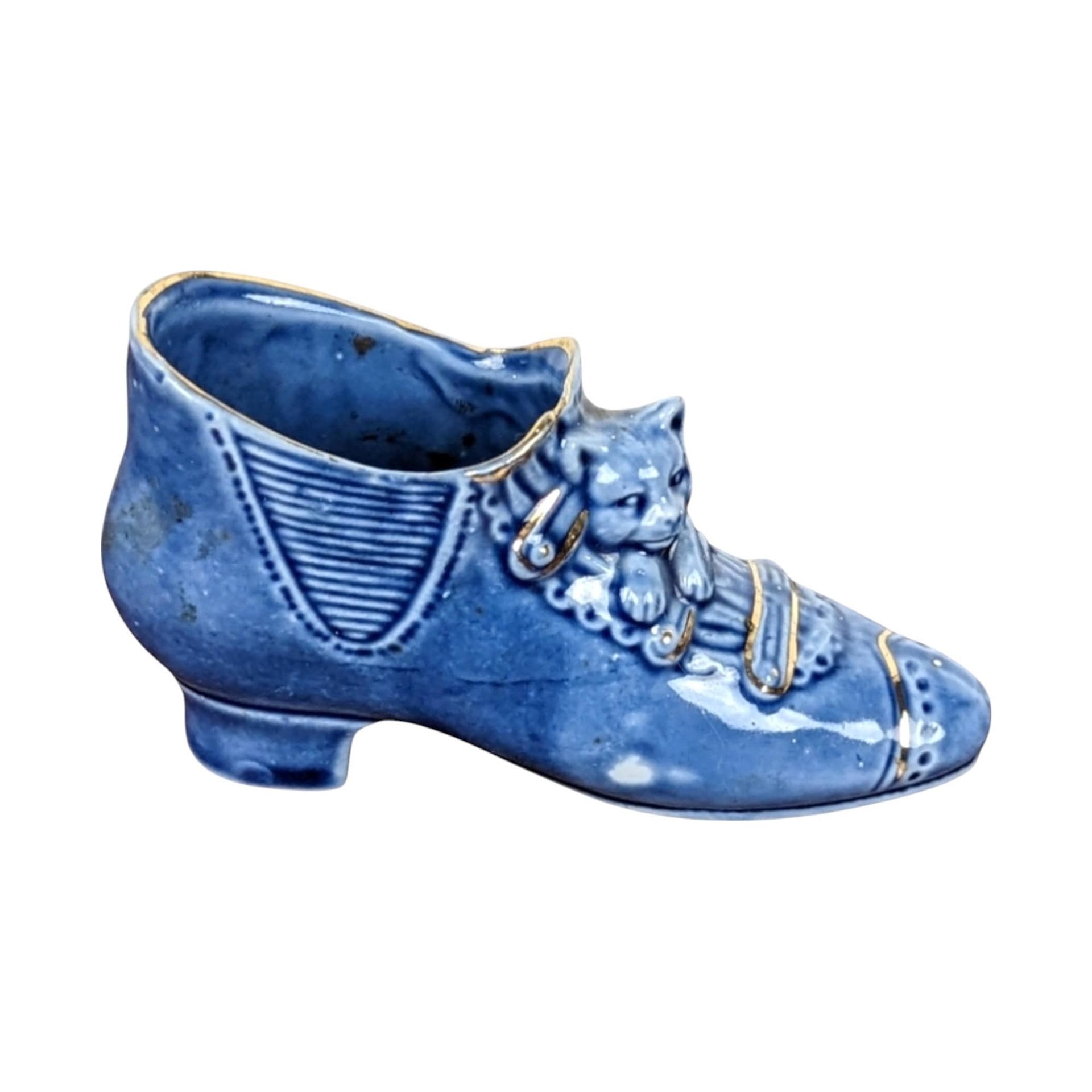 Vintage Shoe Figurine Lot, Glass Slippers, Fenton Cat Shoe, Daisy Button Shoe, Blue Ceramic Shoe, Collectible Shoes, Gift for Collector