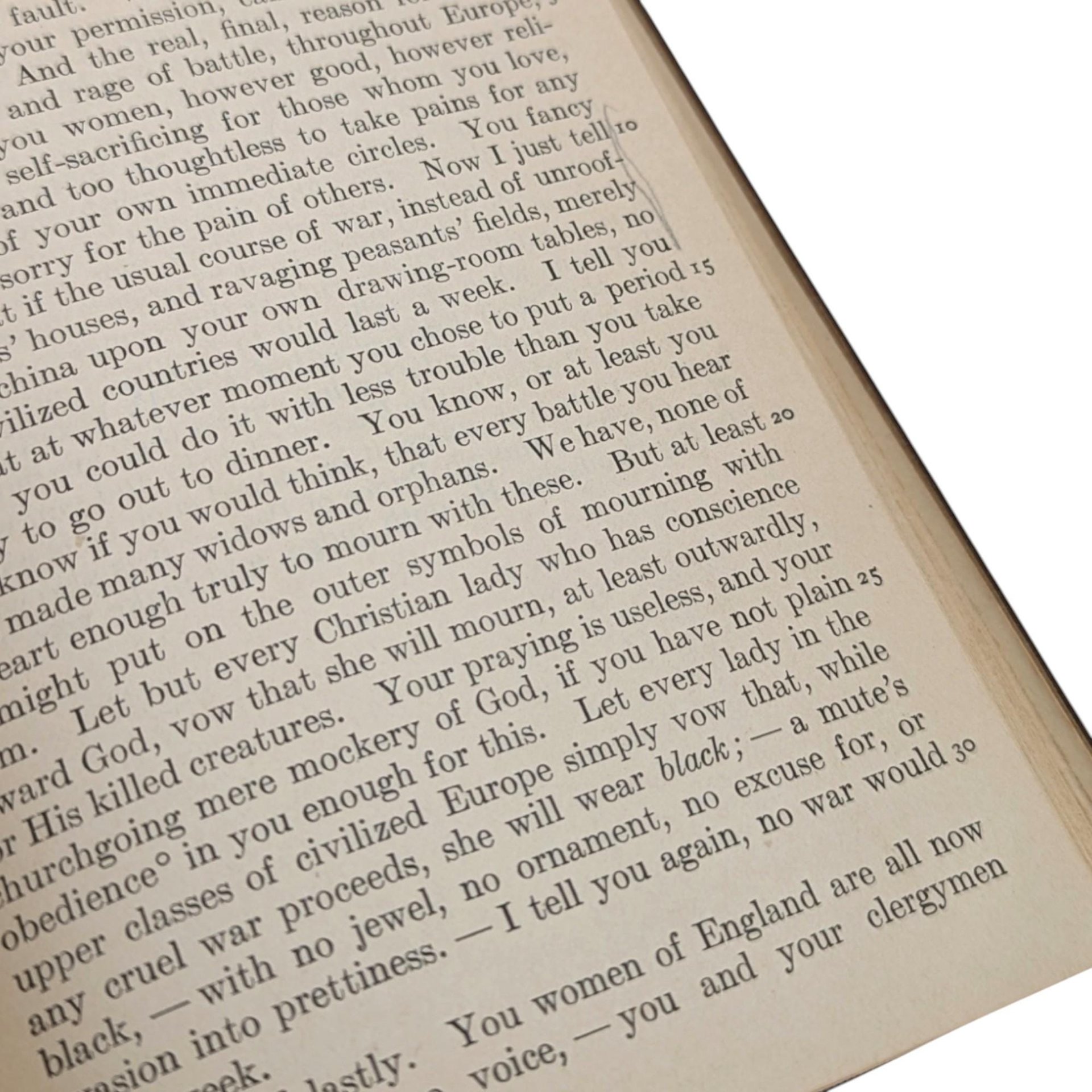 1918 Ruskin's Crown of Wild Olive & Queen of the Air, Antique Pocket Classic Hardcover Book, Vintage Literature Gift