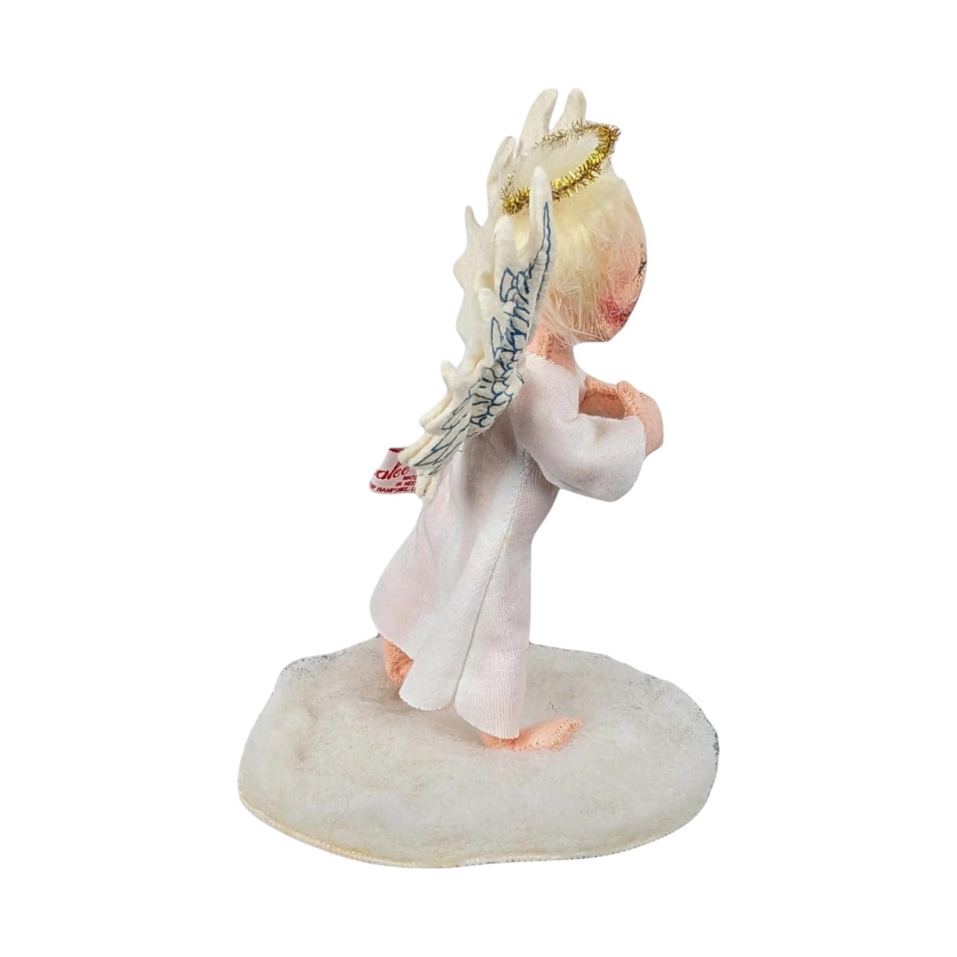 1993 Annalee Angel Figurine | Angel on Cloud | Collectible Doll | Christmas Decoration