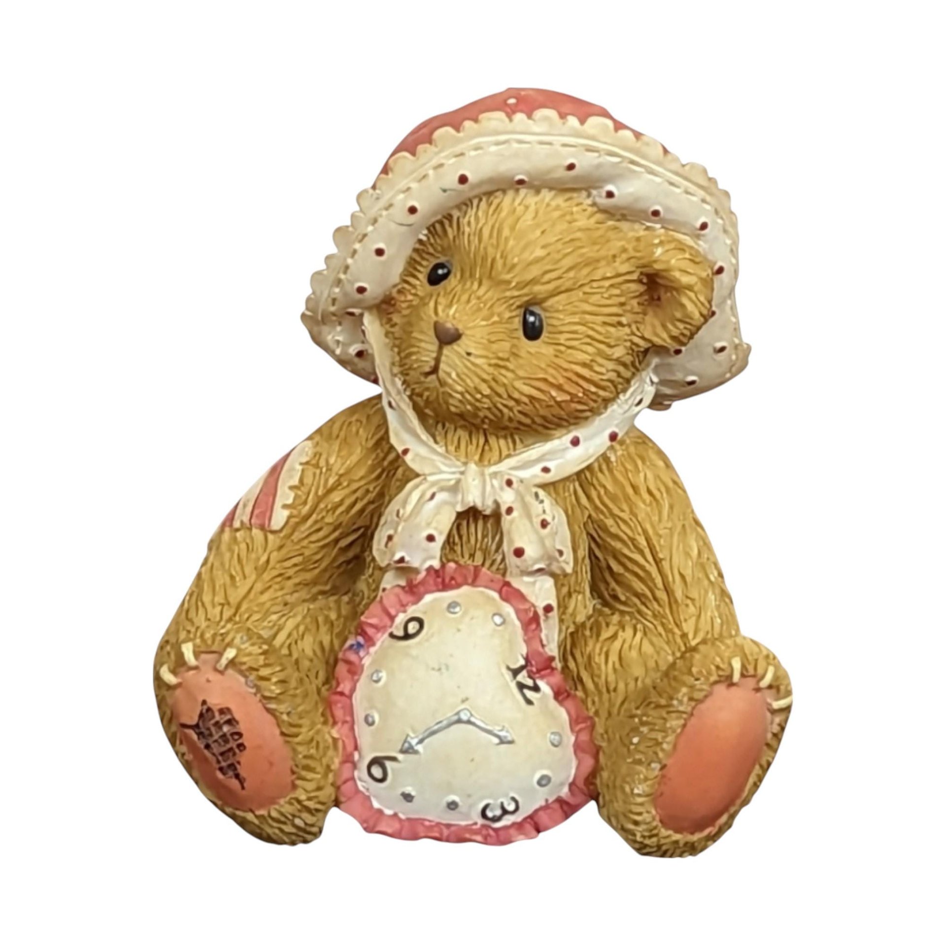 Vintage Cherished Teddies Figurines, 8-Piece Lot, Collectible Teddy Bears, Gift for Collector
