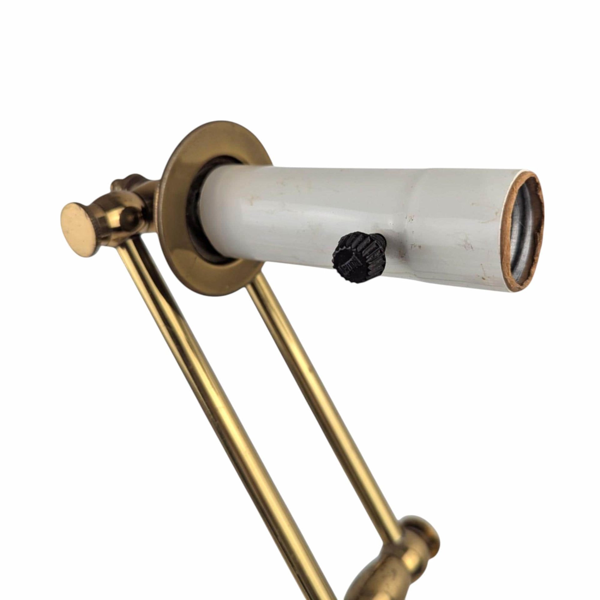Vintage Adjustable Brass Lamp, Articulating Desk Lamp, Adjustable Lamp, Brass Desk Lamp, Vintage Lighting, Reading Lamp