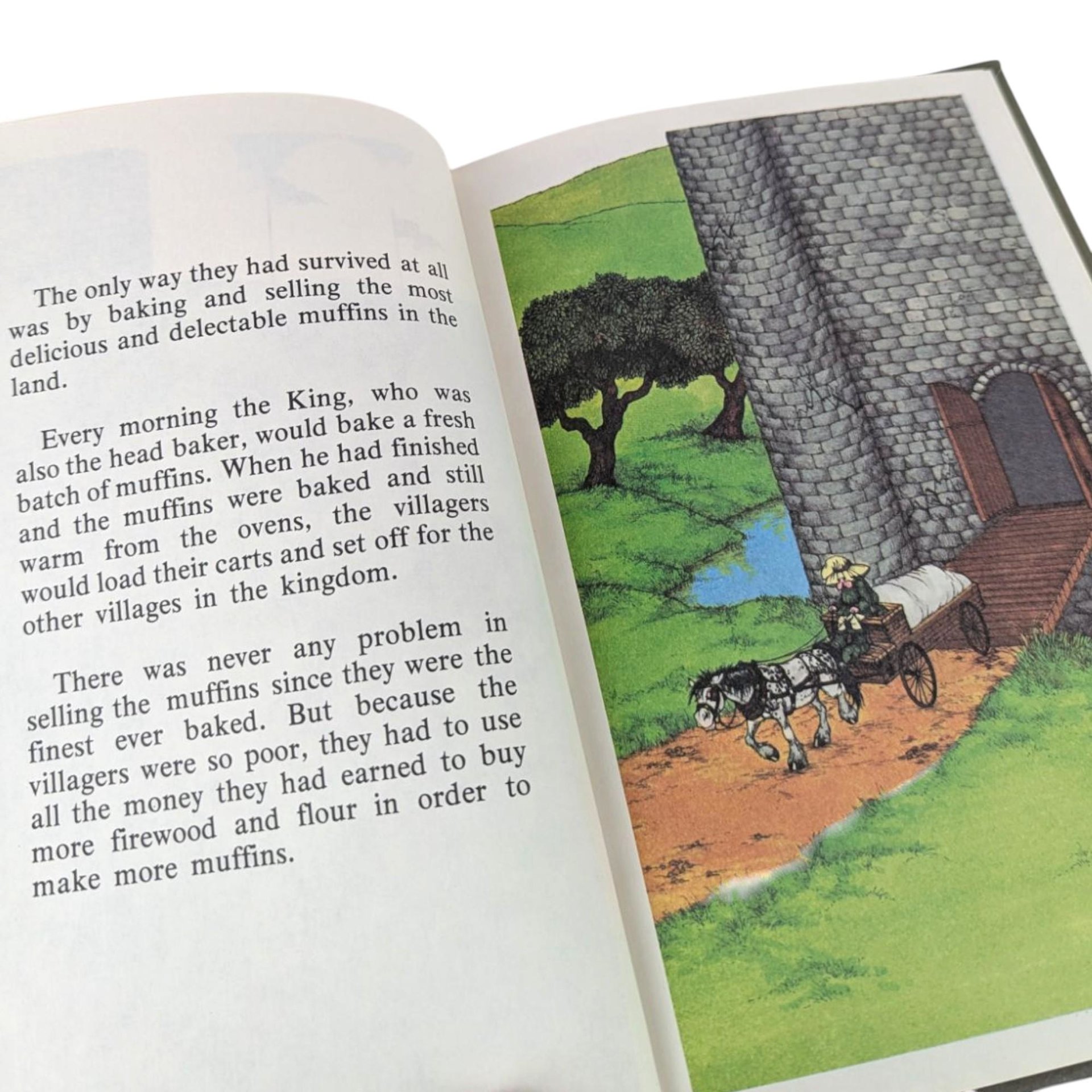 1974 The Muffin Muncher Hardcover Book, Stephen Cosgrove, Vintage Children's Book, Dragon Story, Collectible Kids Book, Illustrated Book