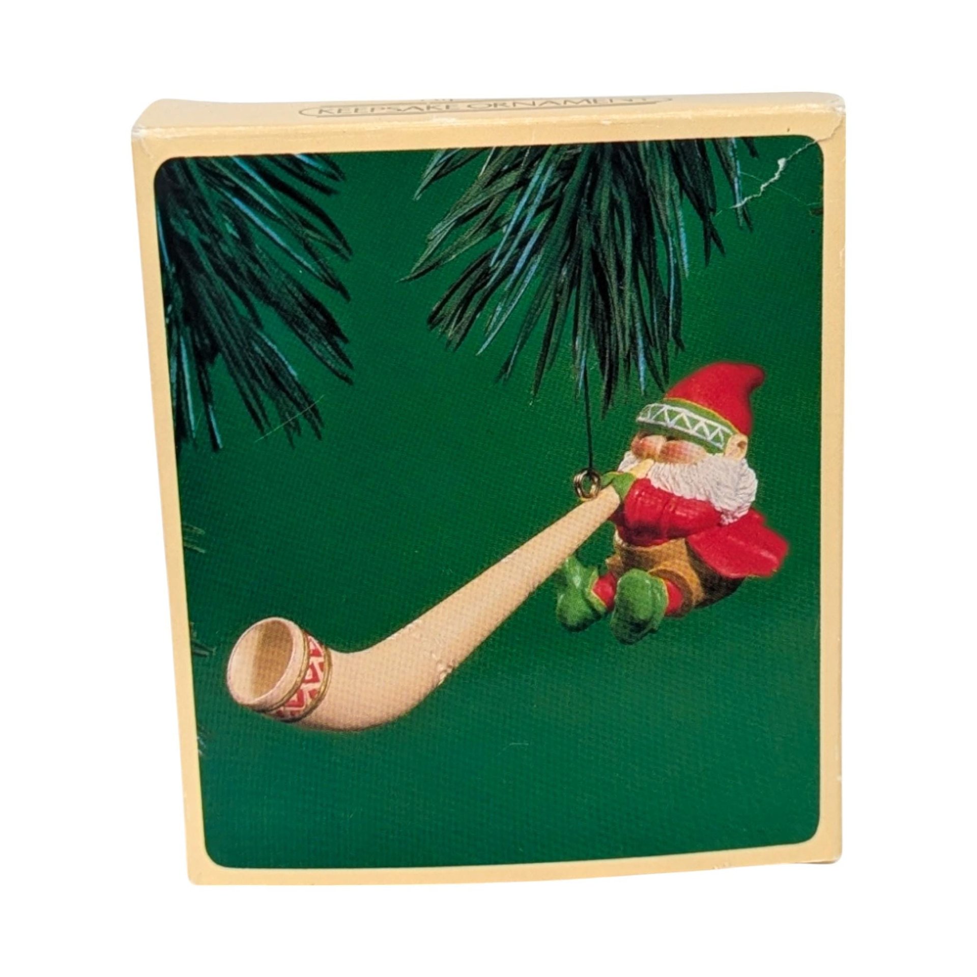 Vintage Hallmark Ornament Lot - 90s - 80s Keepsake Ornaments with Boxes - Train, Santa, Animals & More