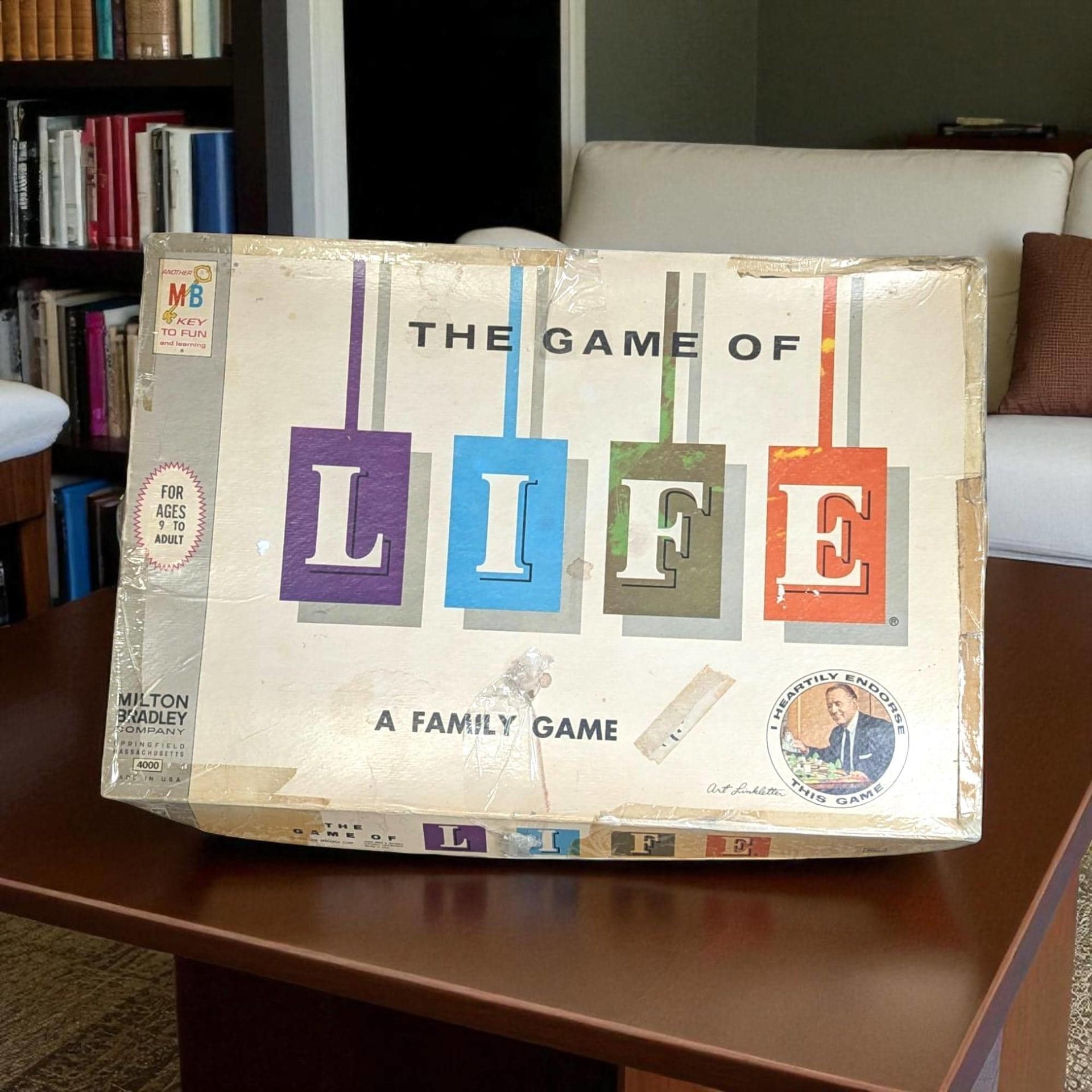 1960 Milton Bradley Game of Life, Complete Vintage Board Game, Family Game Night, Classic Game for Collectors