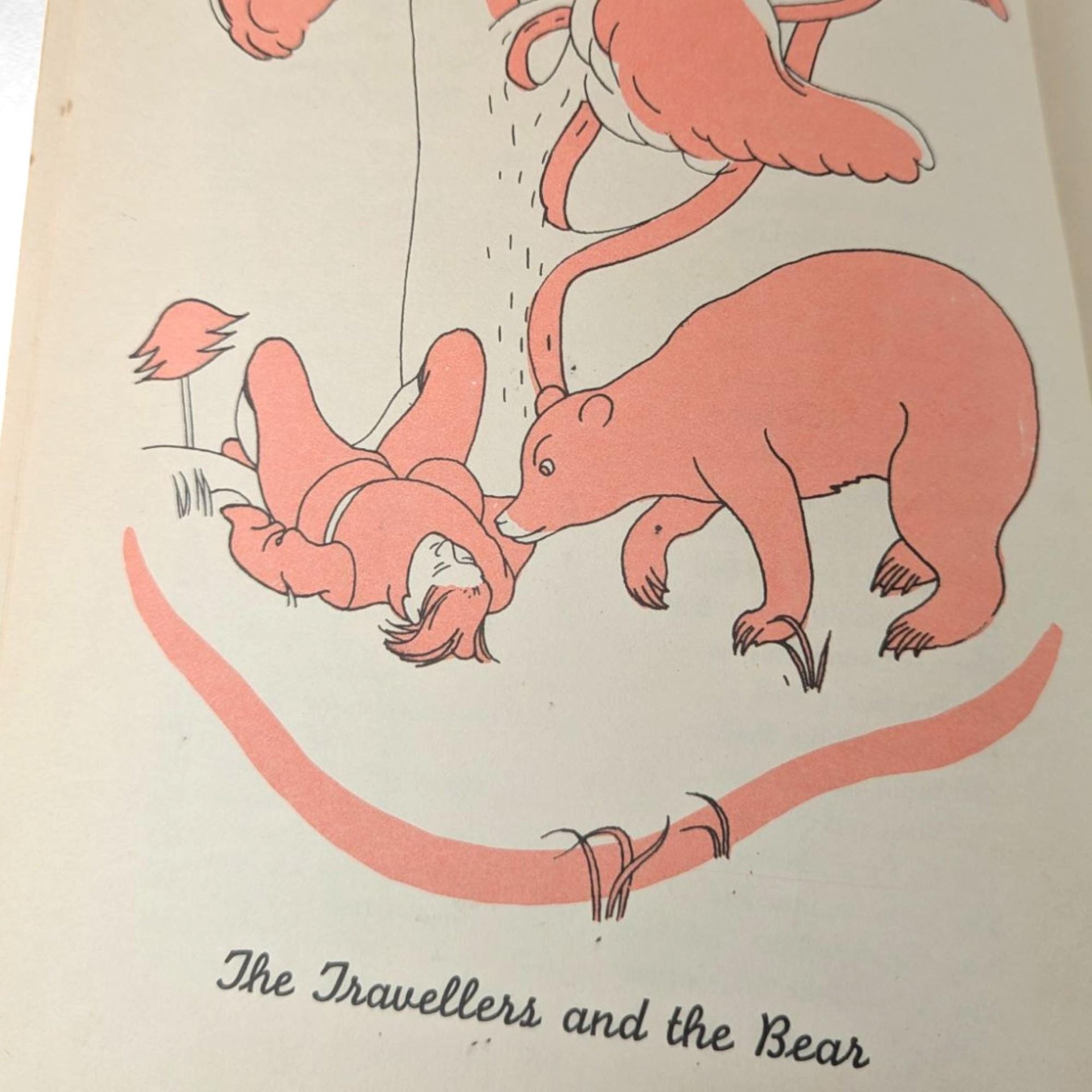 Vintage Aesop's Fables Hardcover, Illustrated by Christopher Sanders, Classic Literature, Collectible Book, Gift for Book Lover