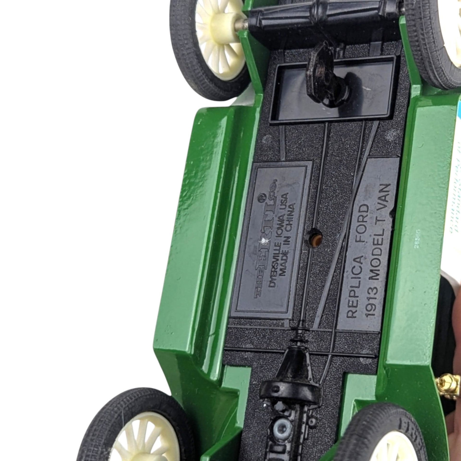 Vintage Oil Company Diecast Banks - Castrol & Polarine Model T Trucks - With Box