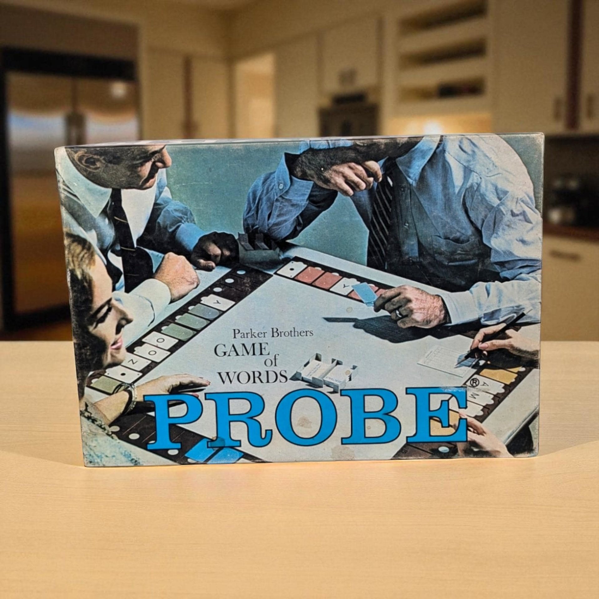 1964 Parker Brothers Probe Game, Vintage Word Game, Complete with Instructions, Family Game Night, Collectible Board Game
