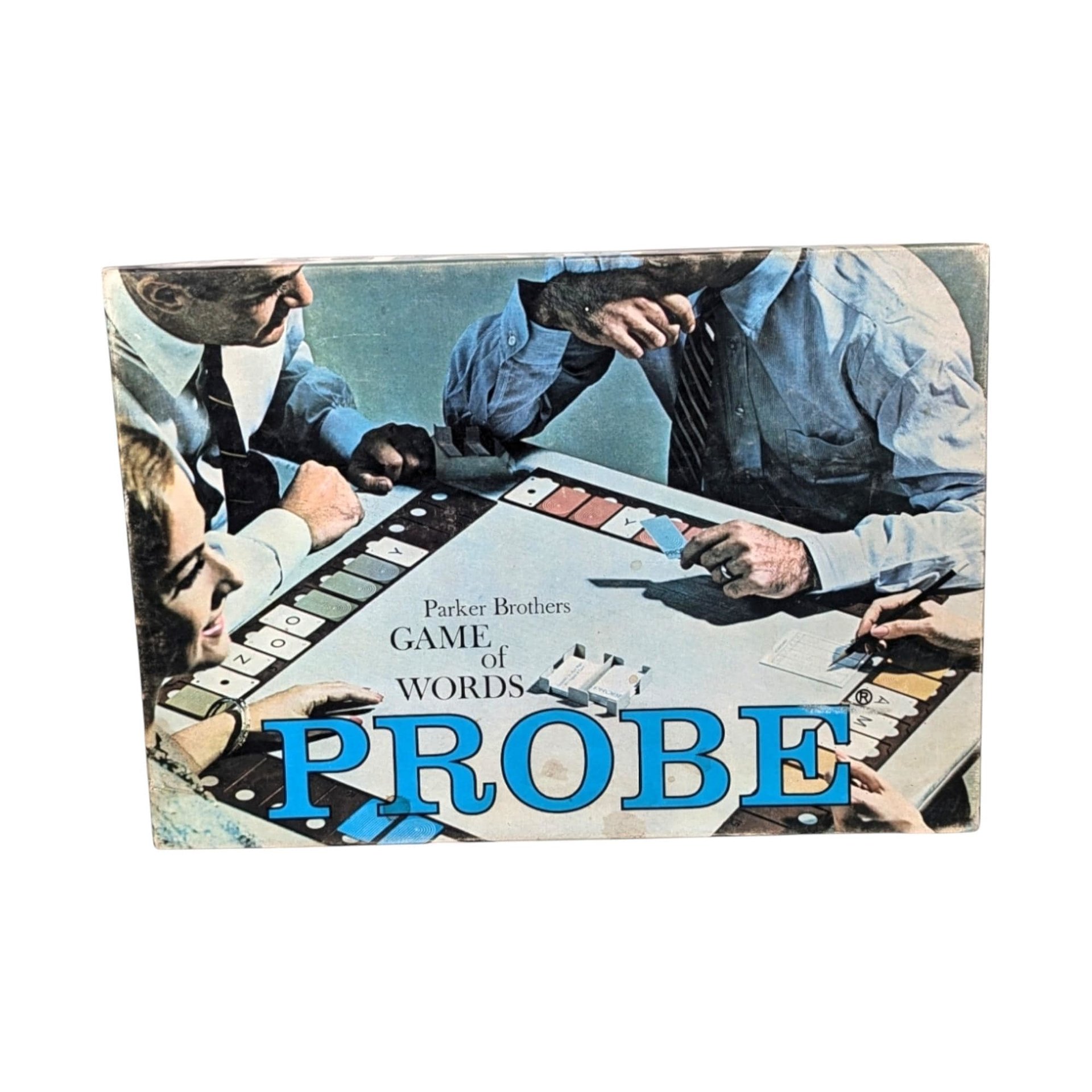 1964 Parker Brothers Probe Game, Vintage Word Game, Complete with Instructions, Family Game Night, Collectible Board Game