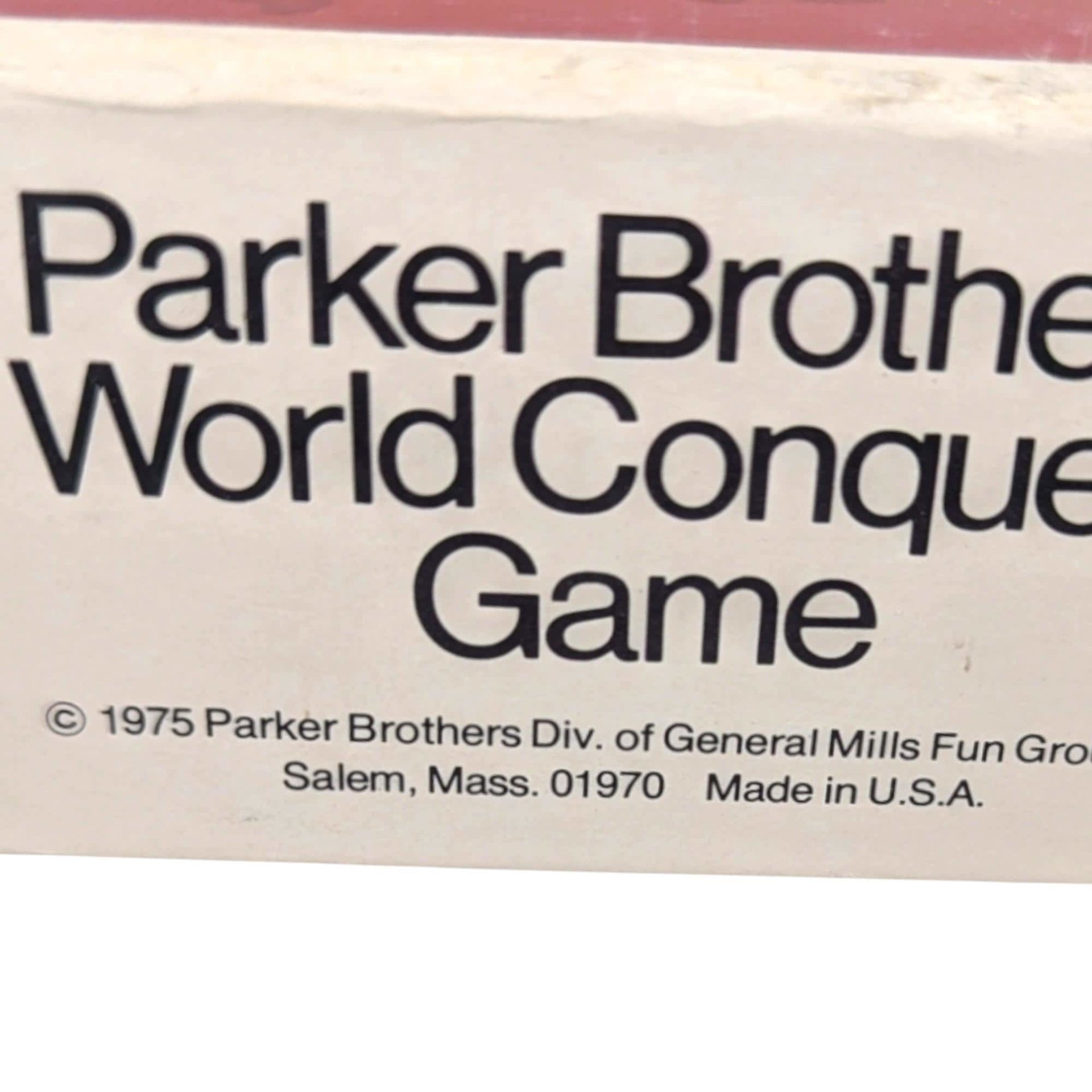 1975 Parker Brothers Risk Game, Vintage Board Game, Complete, Strategy Game, World Conquest Game, Collectible Board Game