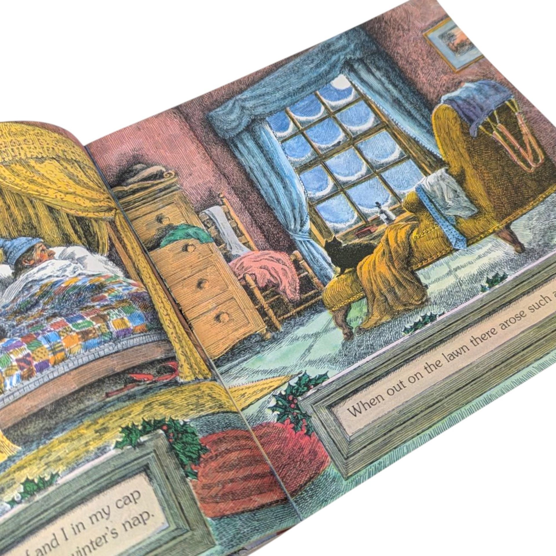 1975 Night Before Christmas Softcover, Illustrated by Douglas Gorsline, Vintage Holiday Book