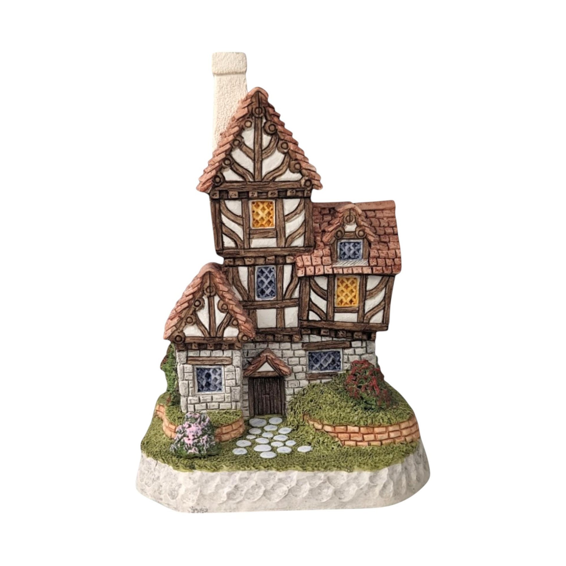 1993 David Winter Cottage "The Quack's Cottage" | with COA and Original Box | Vintage Collectible