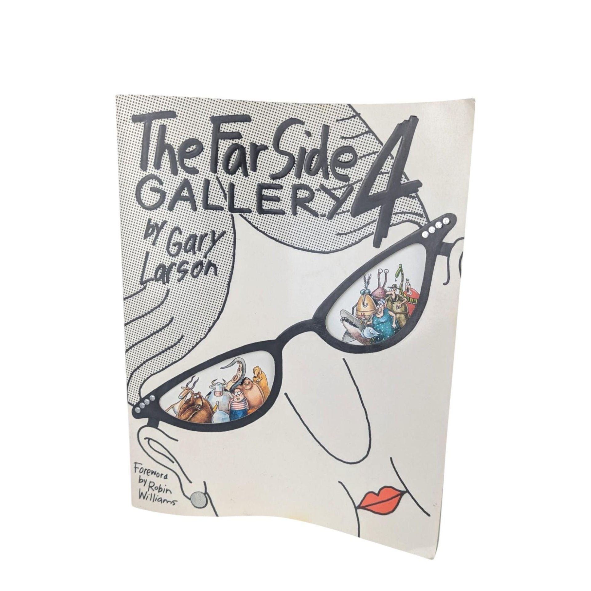 Vintage 1990s The Far Side Gallery 4 & Sally Forth Comic Book Set Gary Larson Greg Howard Funny Cartoon Humor Gift for Comic Collectors