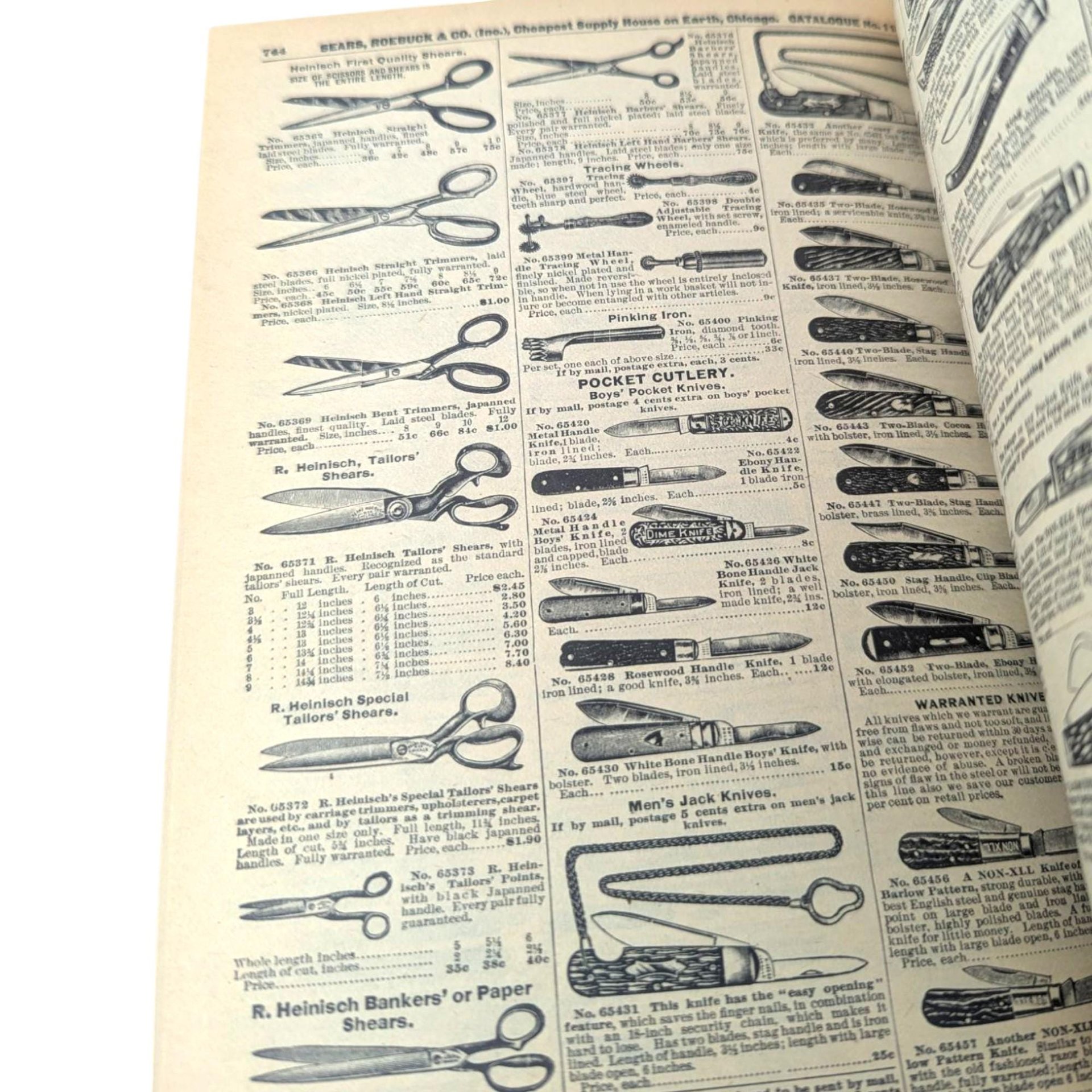 Vintage 1970 Sears Roebuck Fall 1900 Catalog Reproduction Book Americana History Gift for Collectors, Nostalgic Decor
