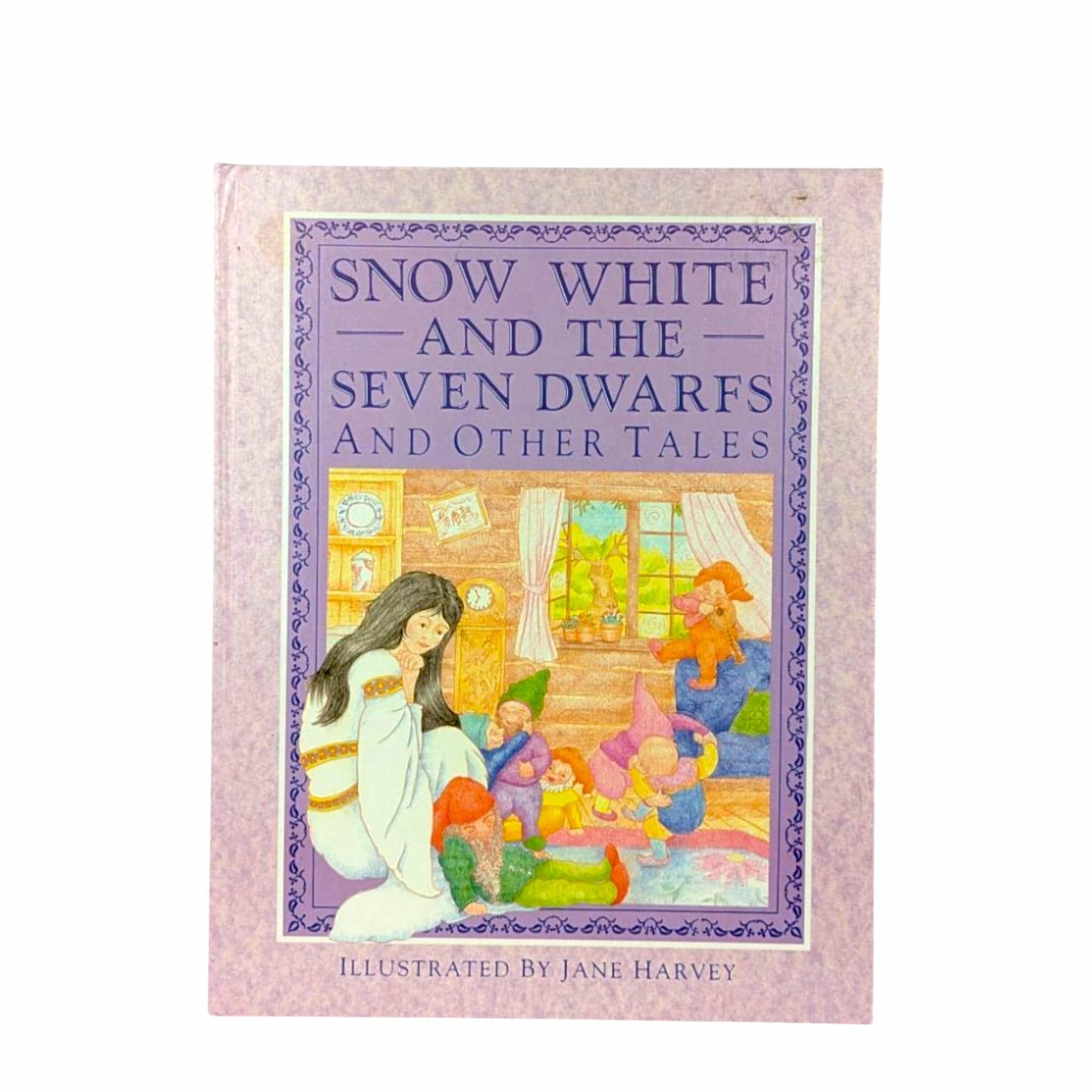 1988 Snow White Book, Jane Harvey Illustrations, Vintage Fairy Tales, Gift for Kids, Classic Storybook