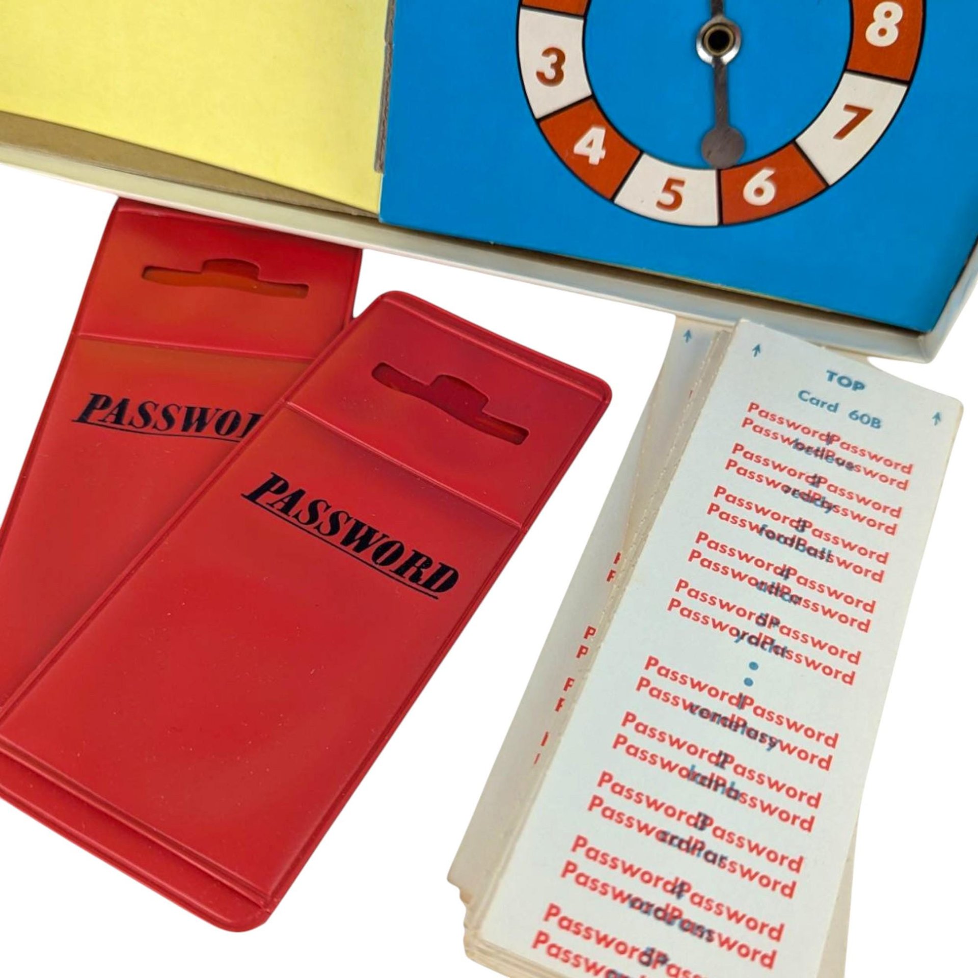 1962 Password Game, Milton Bradley Twelfth Edition, Complete Vintage Word Association Game, Family Fun, Game Collector