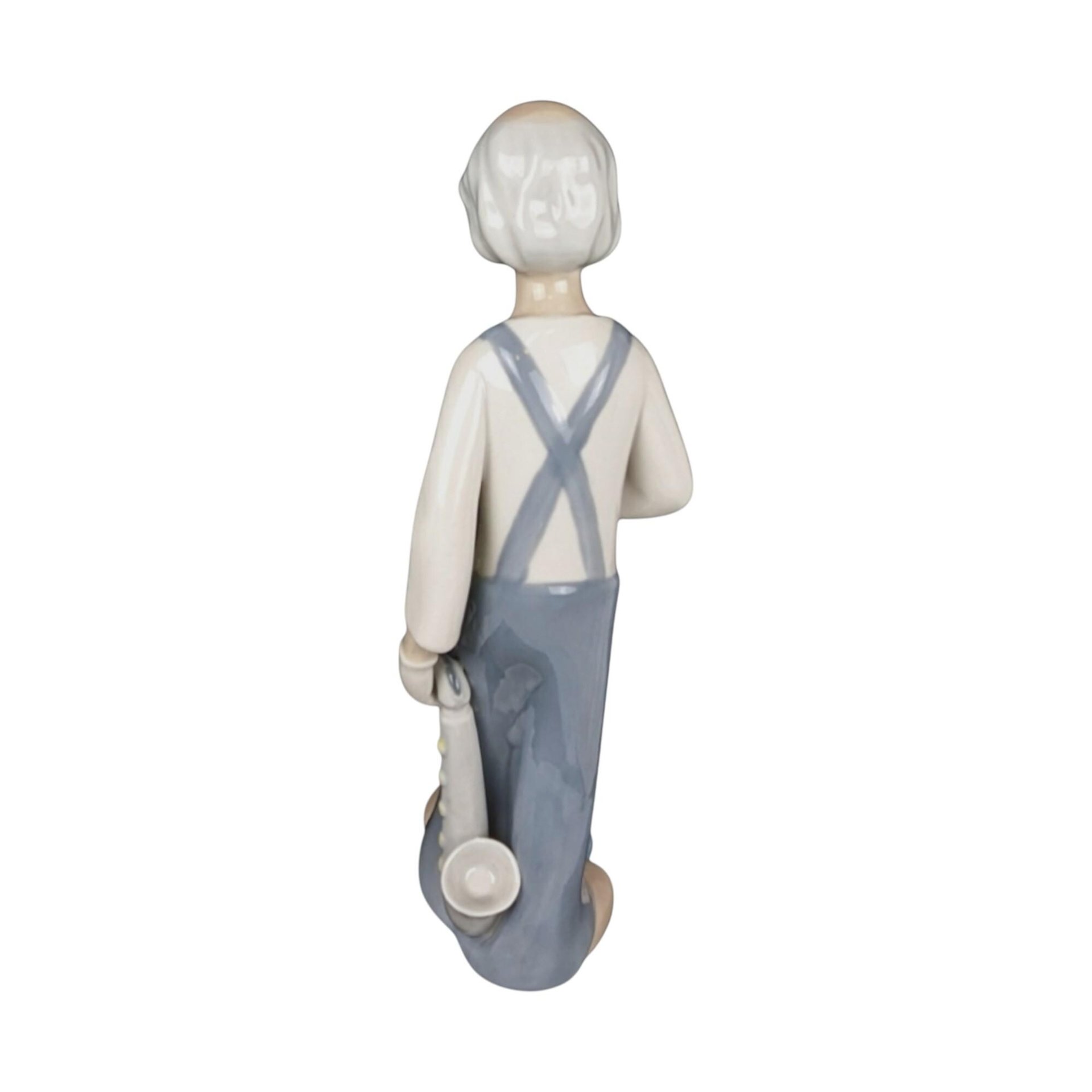 Vintage Cascades Porcelain Clown Figurine: Sad Clown Statue, Made in Spain