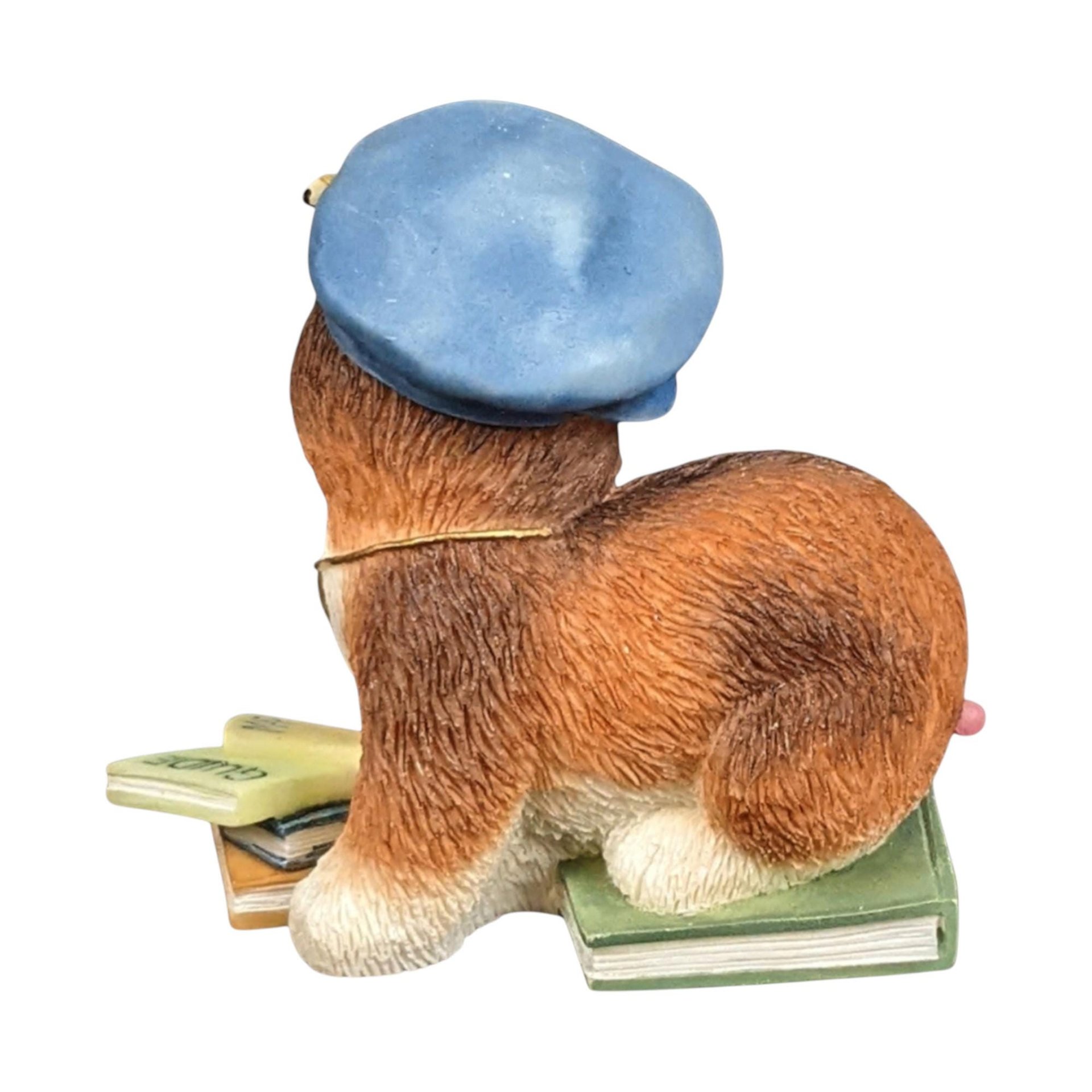 Enesco Calico Kittens Figurines: "Thanks for Guiding Us" & "I'm Lost Without You" With Boxes