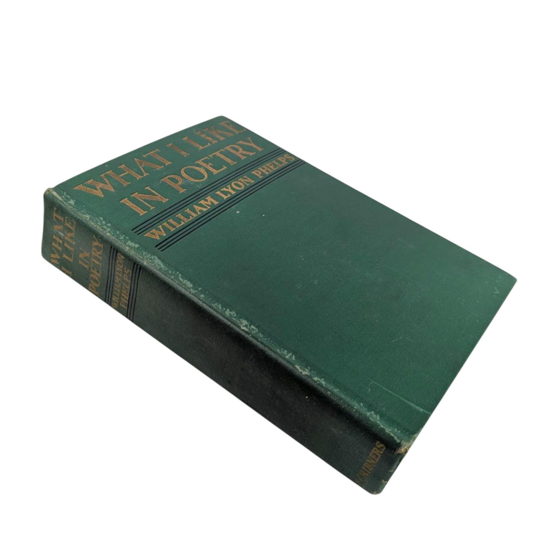 Vintage 1934 Poetry Anthology: William Lyon Phelps Hardcover Collection