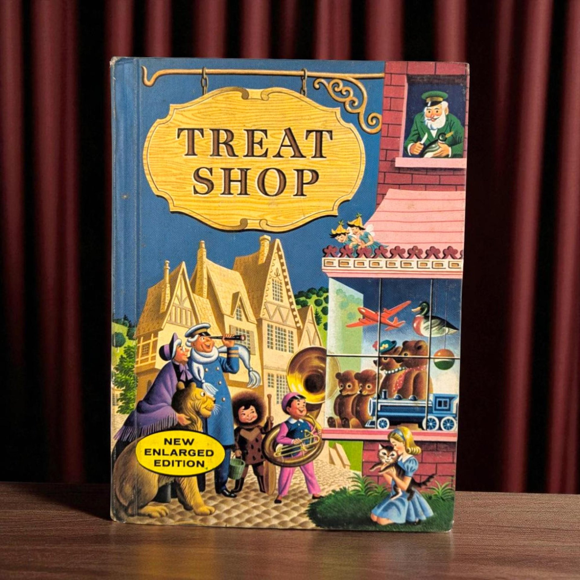 Vintage 1960 "Treat Shop" Children's Book: Illustrated Hardcover by Eleanor M. Johnson