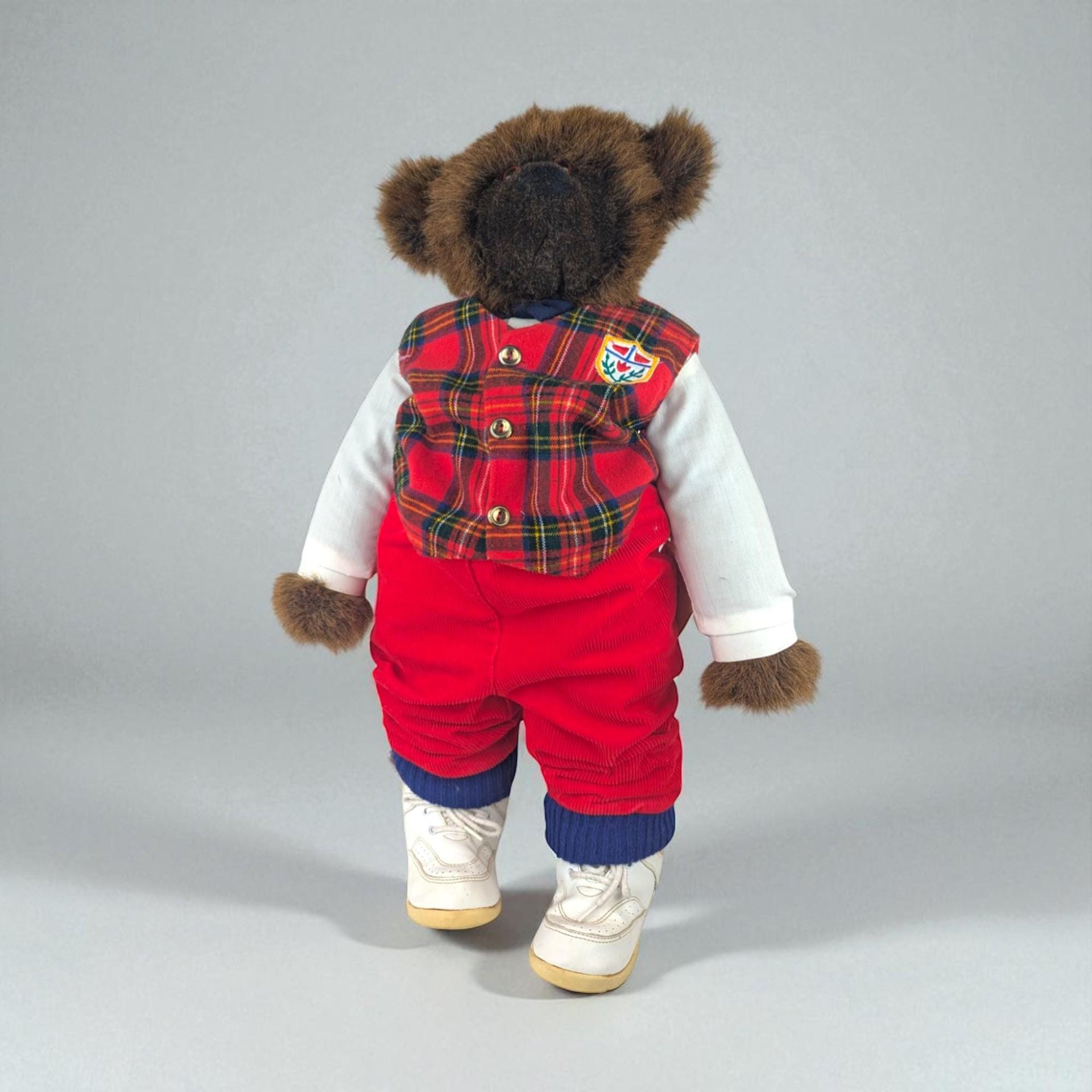 Handmade Artist Teddy Bear "Ted Edward": Collectible OOAK Plush Stuffed Animal