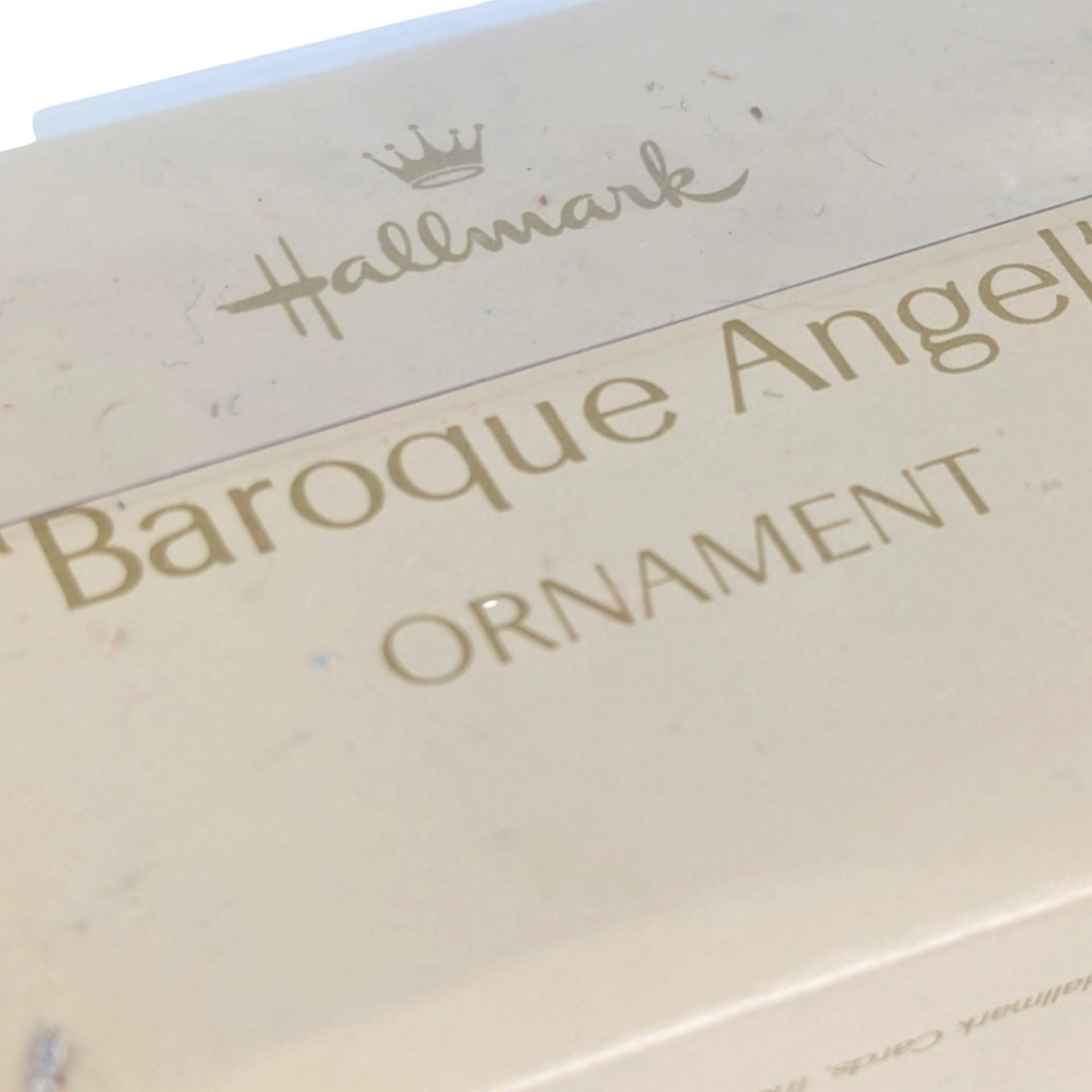 Vintage Hallmark Baroque Angel Ornament - Collectible Christmas Ornament, Angel Figurine, Holiday Decor, Gift for Collectors