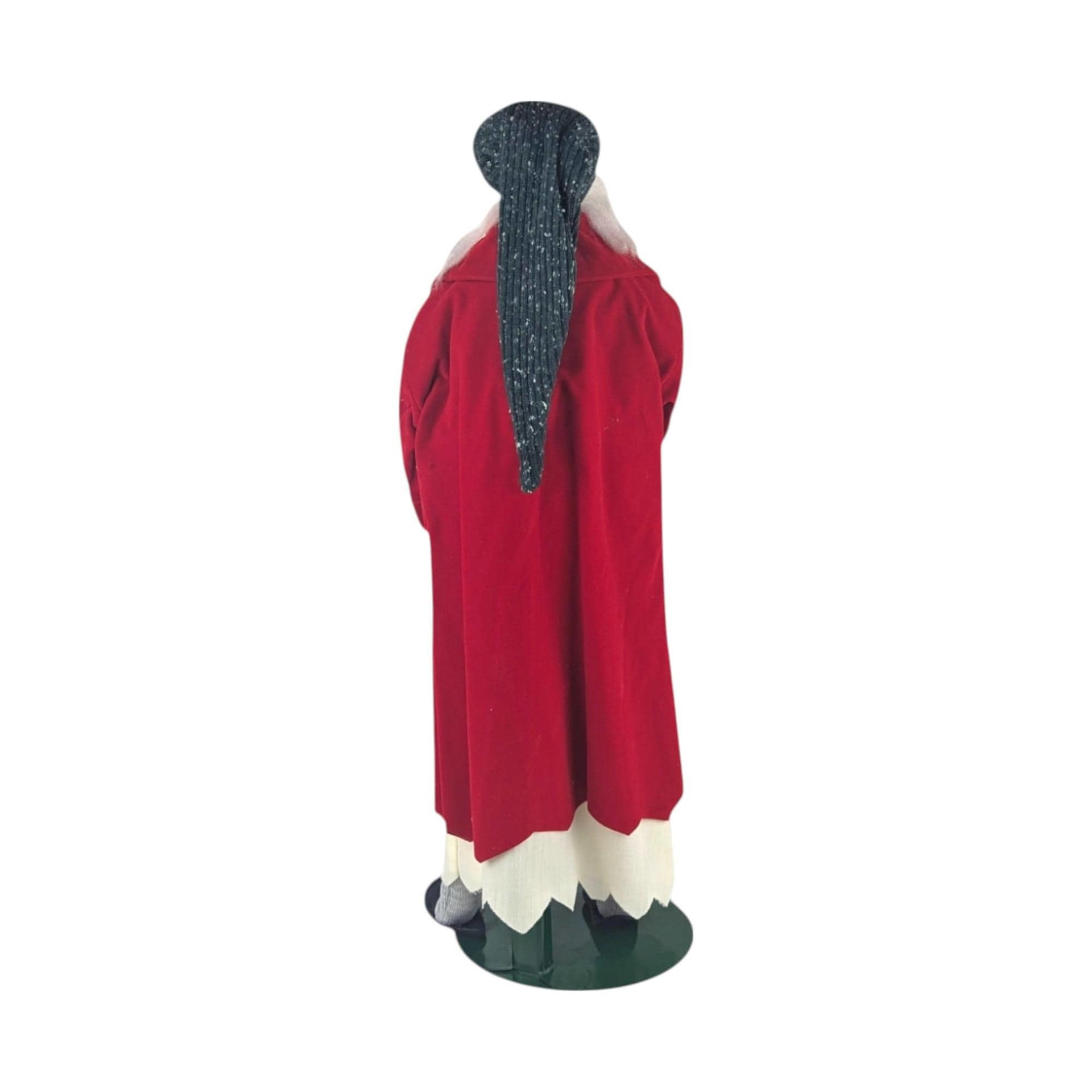 Vintage Dept 56 Scrooge Doll, 19.5" Dickens Caroler Figurine, Collectible Christmas Decor, Gift for Dickens Fan, Holiday Display