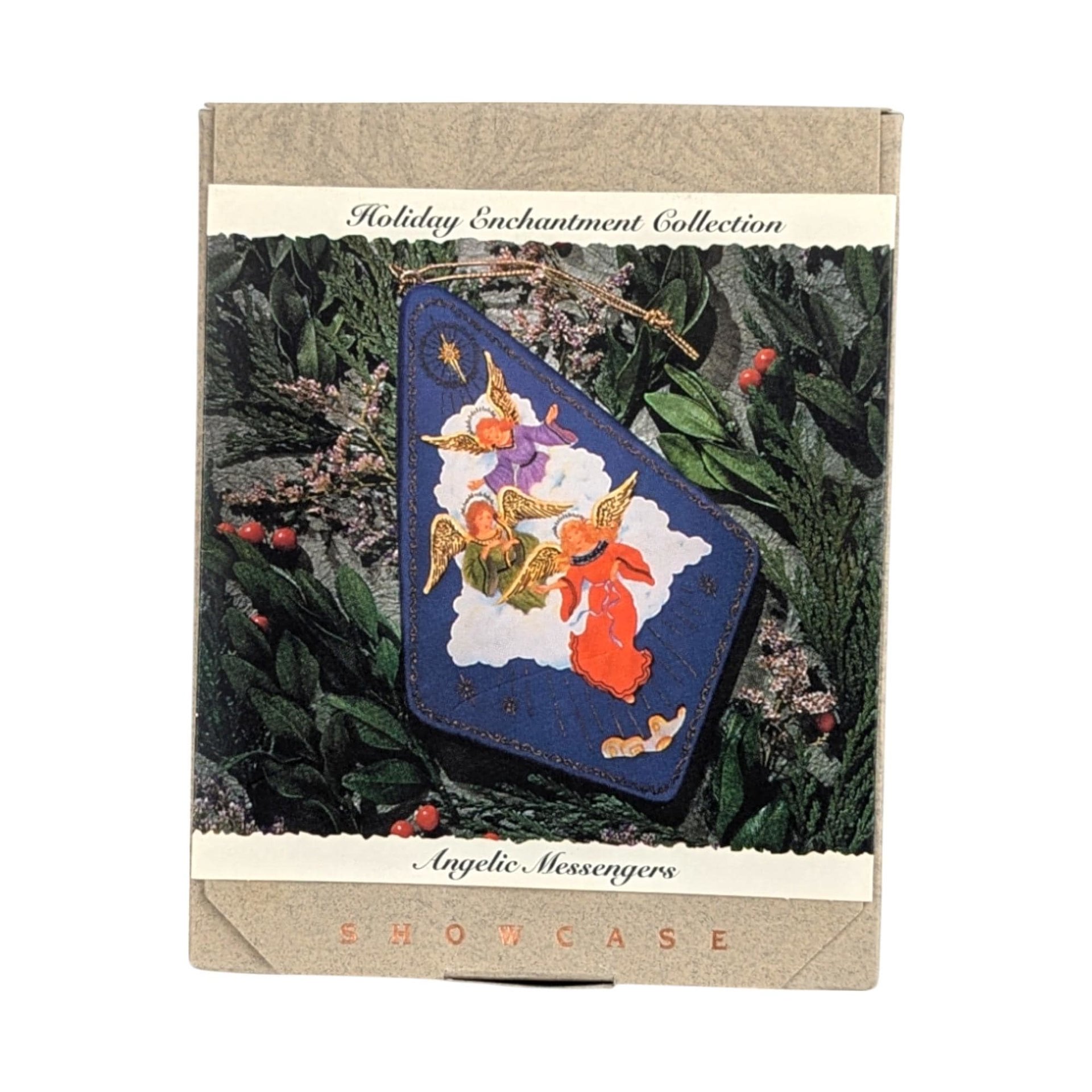Vintage 1993 Hallmark Holiday Enchantment Ornaments - Set of 6 with Boxes - Christmas Decor