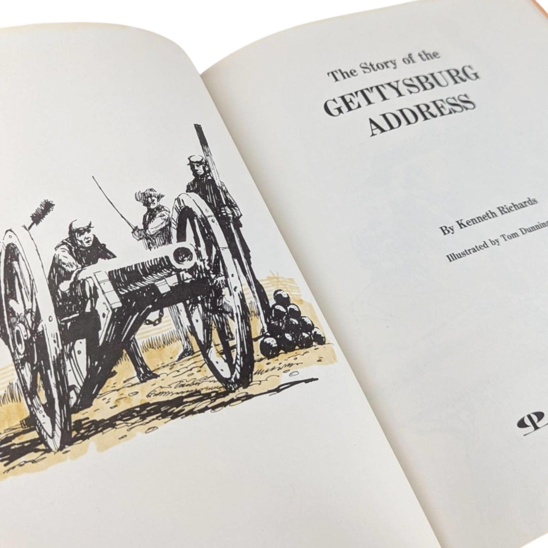 1966 Gettysburg Address Book: Civil War History, Lincoln Speech
