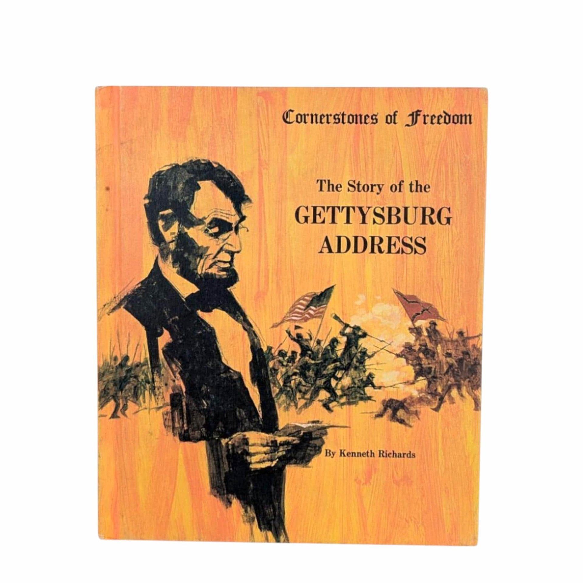 1966 Gettysburg Address Book: Civil War History, Lincoln Speech