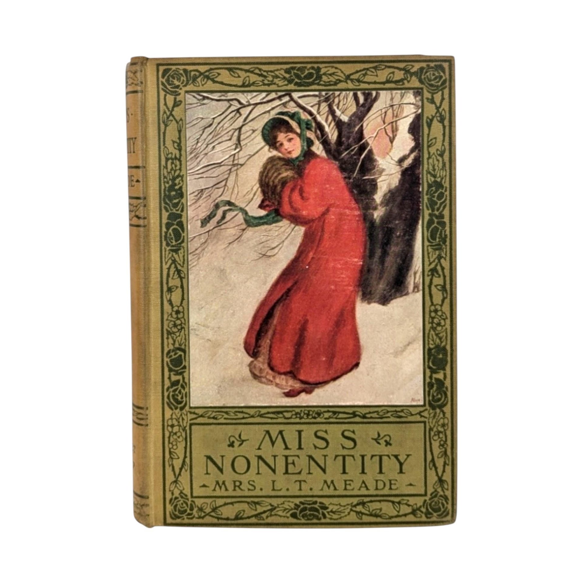 Vintage Miss Nonentity Hardcover: Antique Children's Literature by L. T. Meade