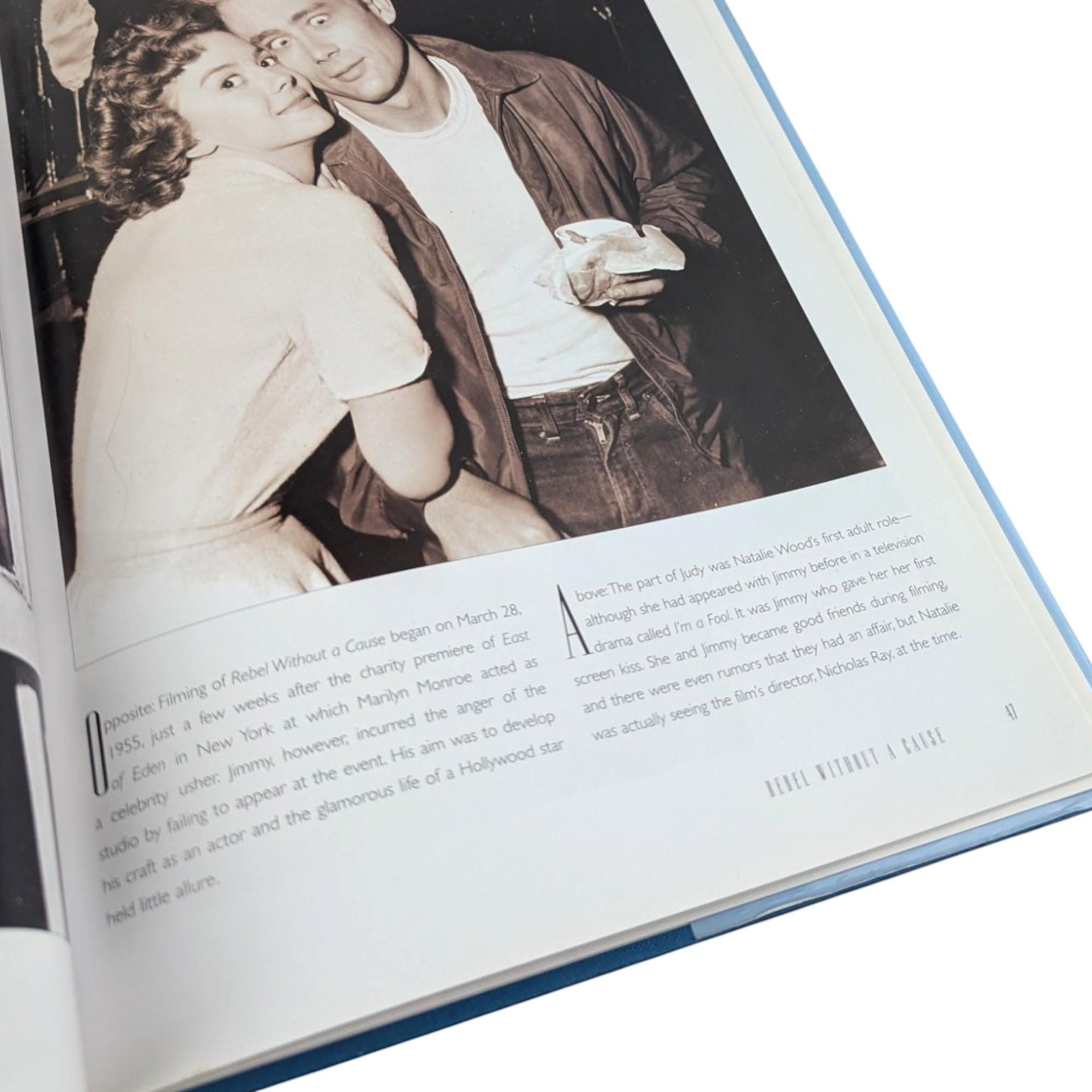 2004 James Dean: A Life in Pictures Book by Marie Clayton, Hardcover, Vintage Movie Memorabilia, Gift for Film Buffs